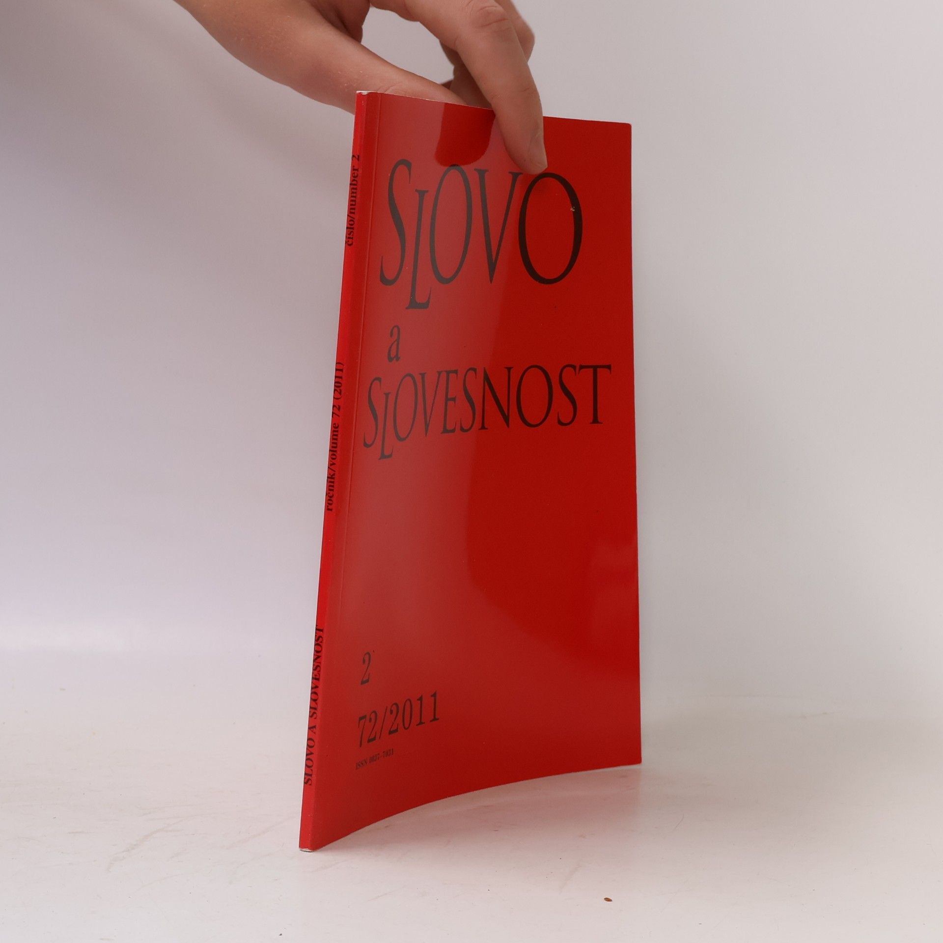 kolektiv Slovo a slovesnost 2. 72/2011