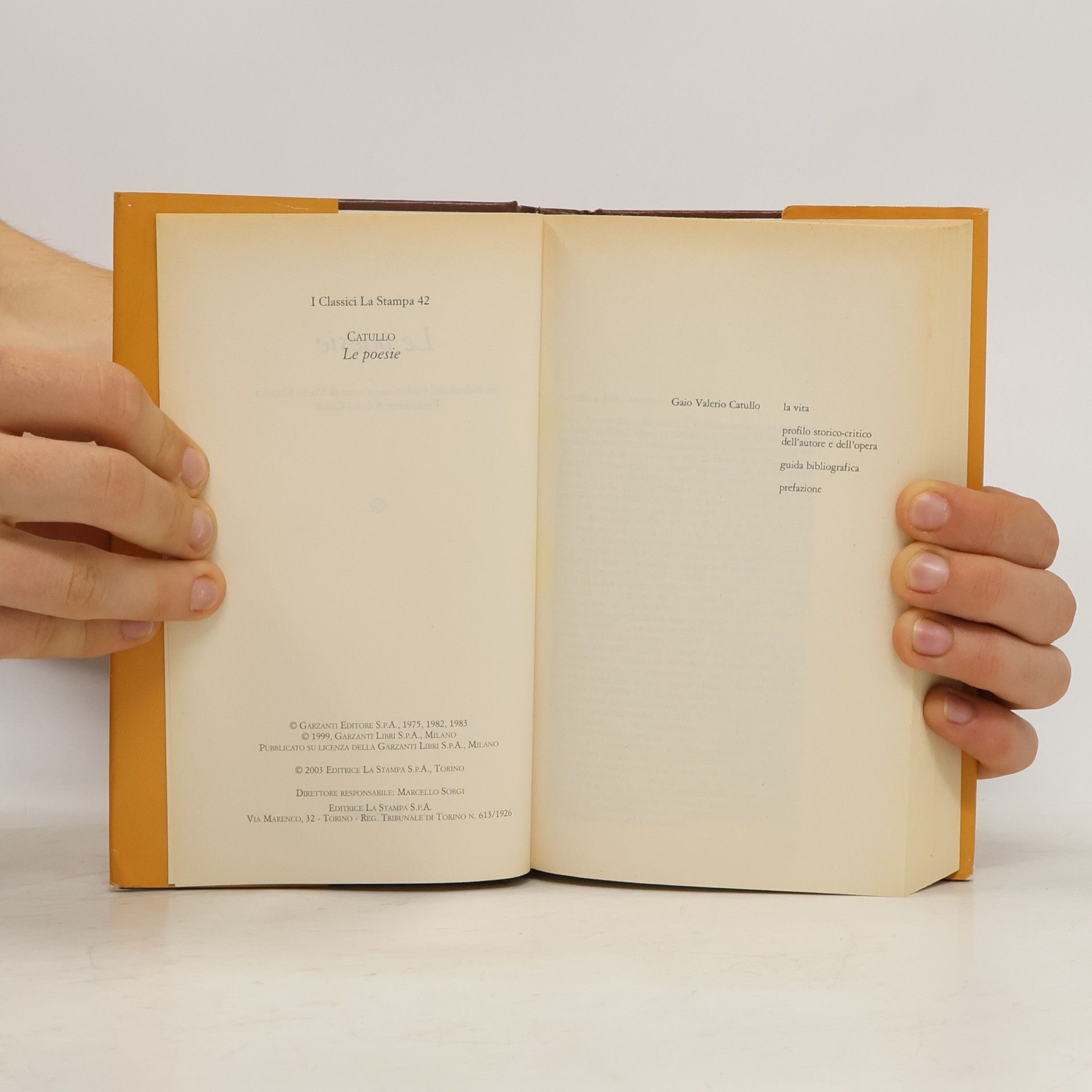 Gaio Valerio Catullo Le poesie