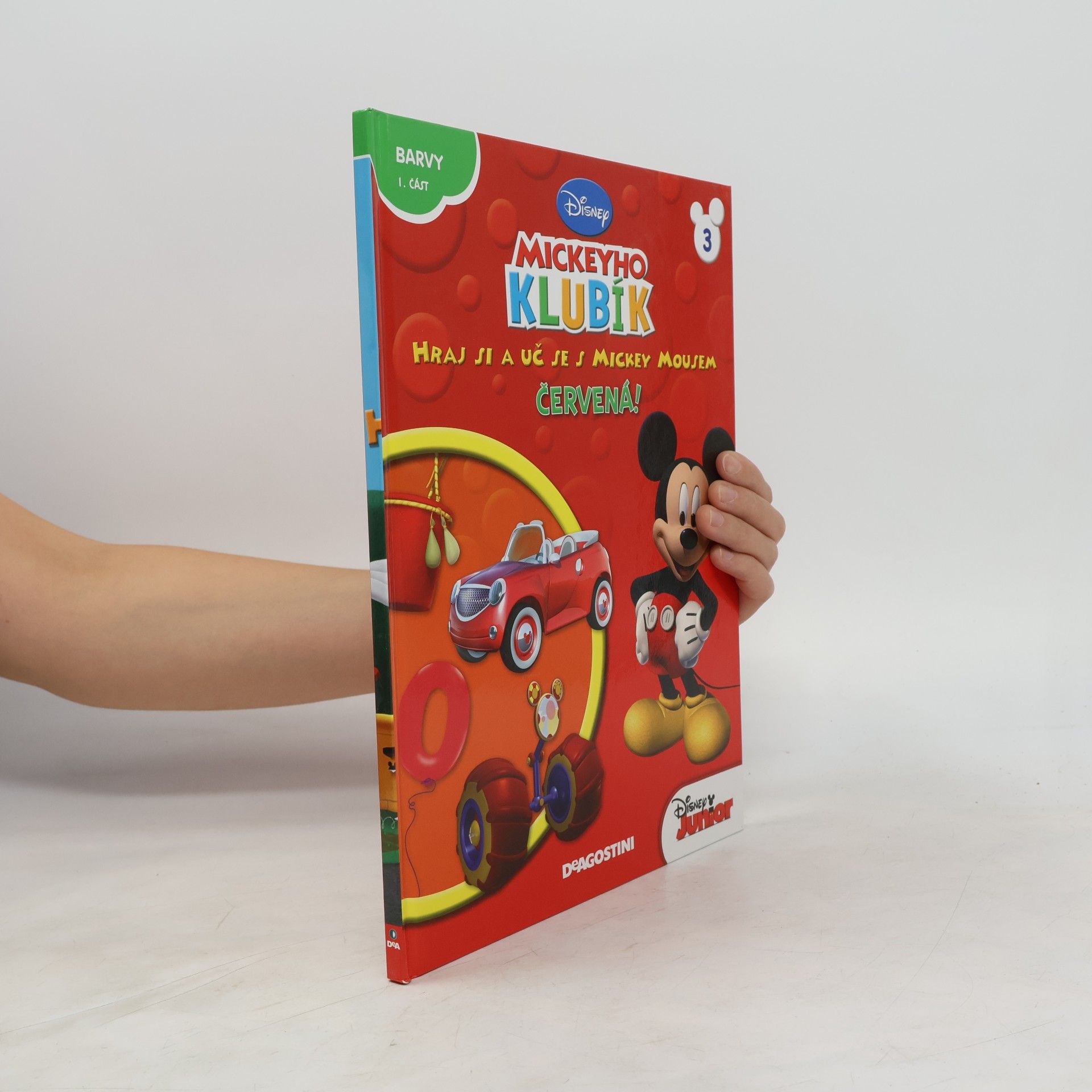 Autores varios Mickeyho Klubík. Hraj si a uč se s Mickey Mousem 3. Červená!