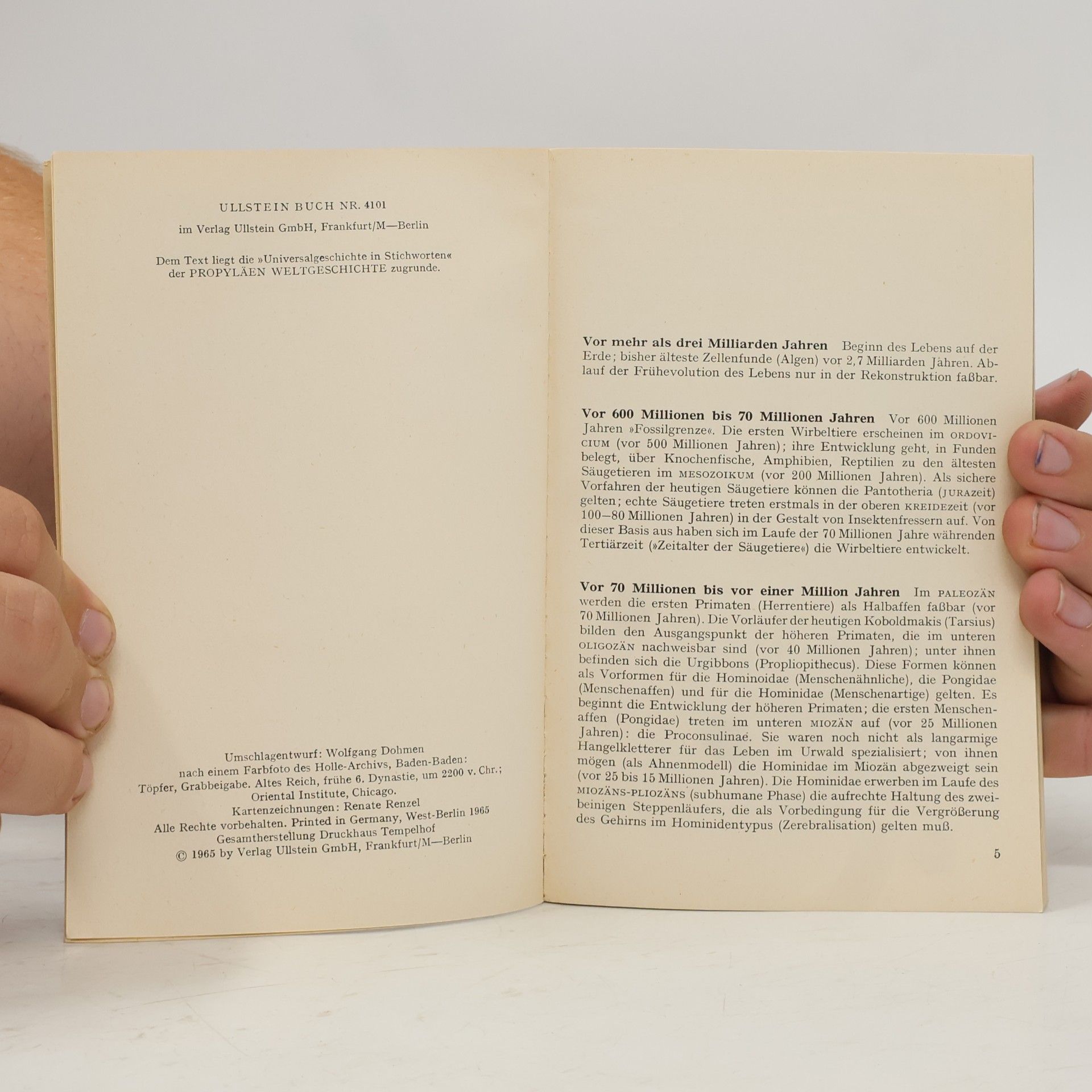 kolektiv Ullstein Weltgeschichte 1