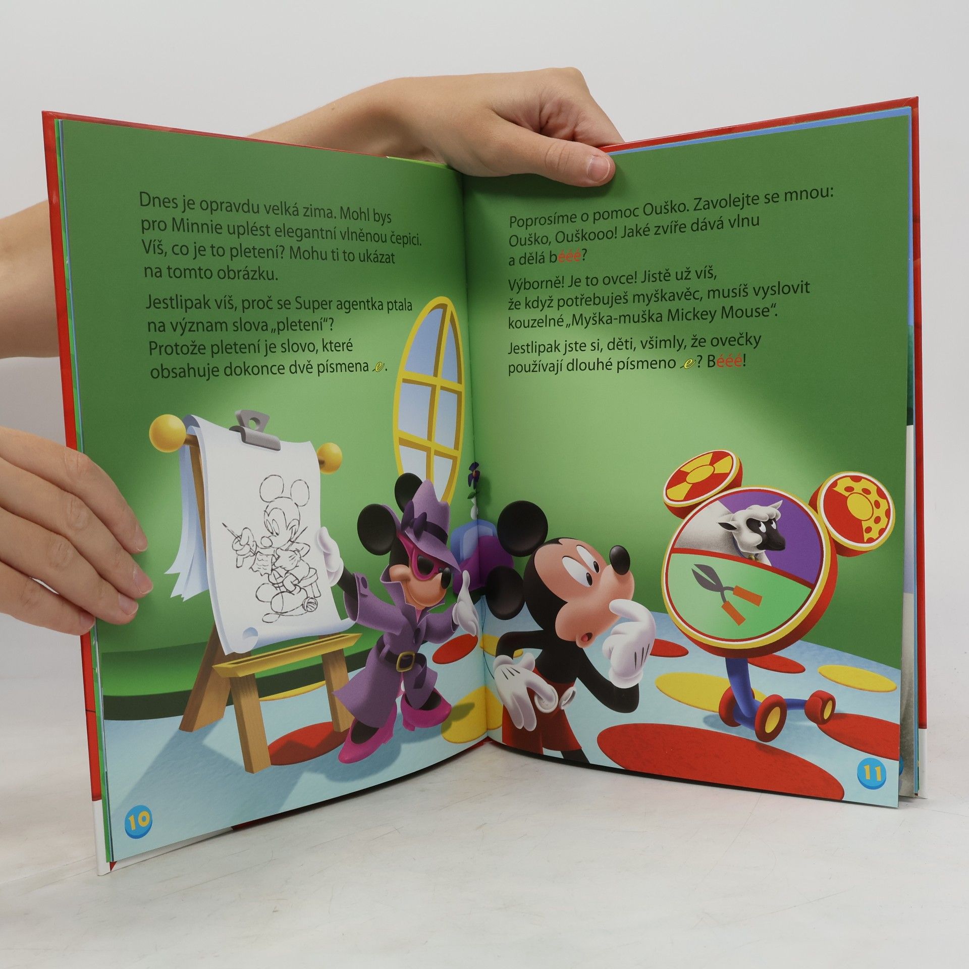 Kolektiv autorů Hraj si a uč se s Mickey Mousem 10. Písmeno E!