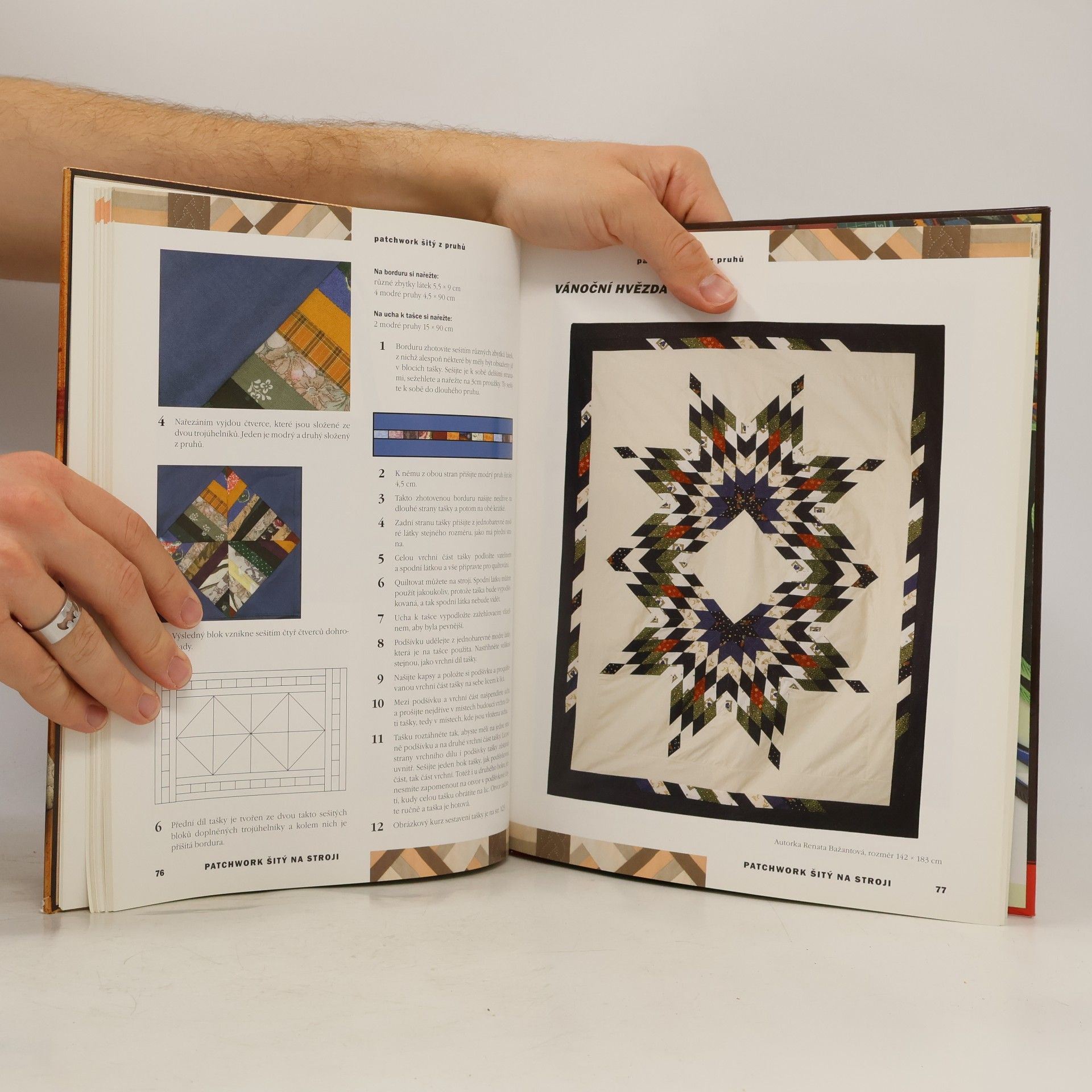 Renata Bažantová Patchwork šitý na stroji