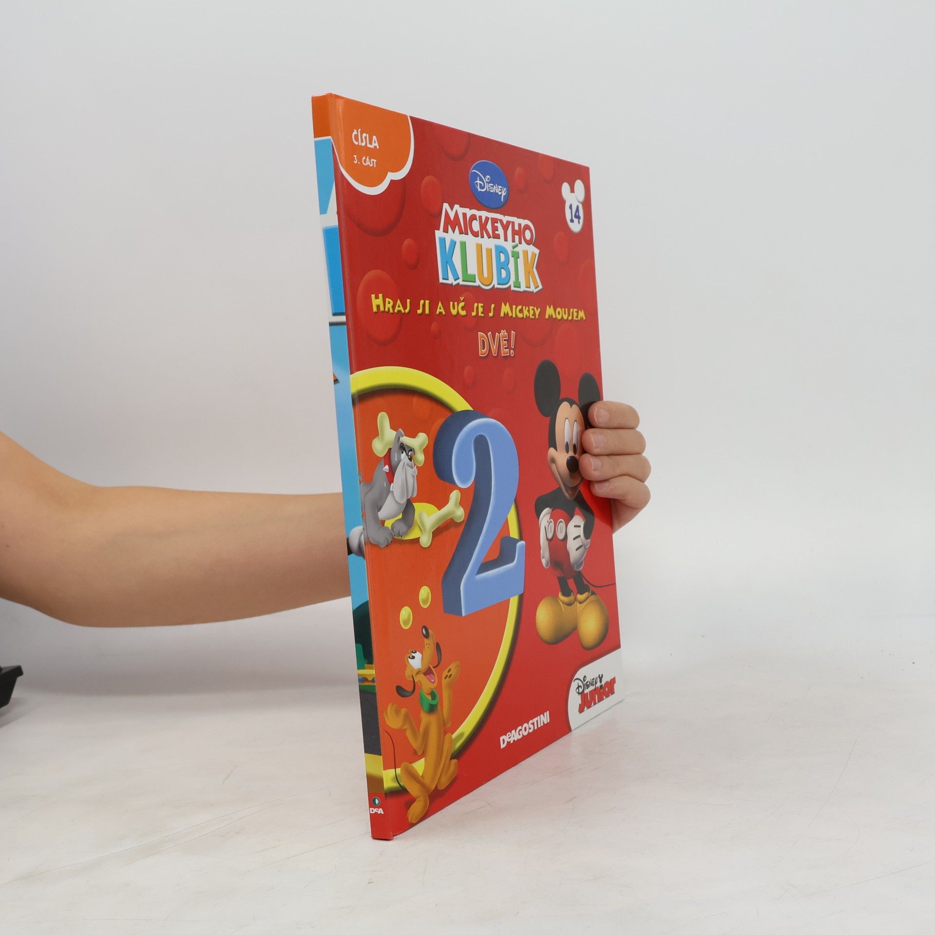 Collectif d'auteurs Mickeyho klubík. Hraj si a uč se s Mickey Mousem 14. Dvě! 2