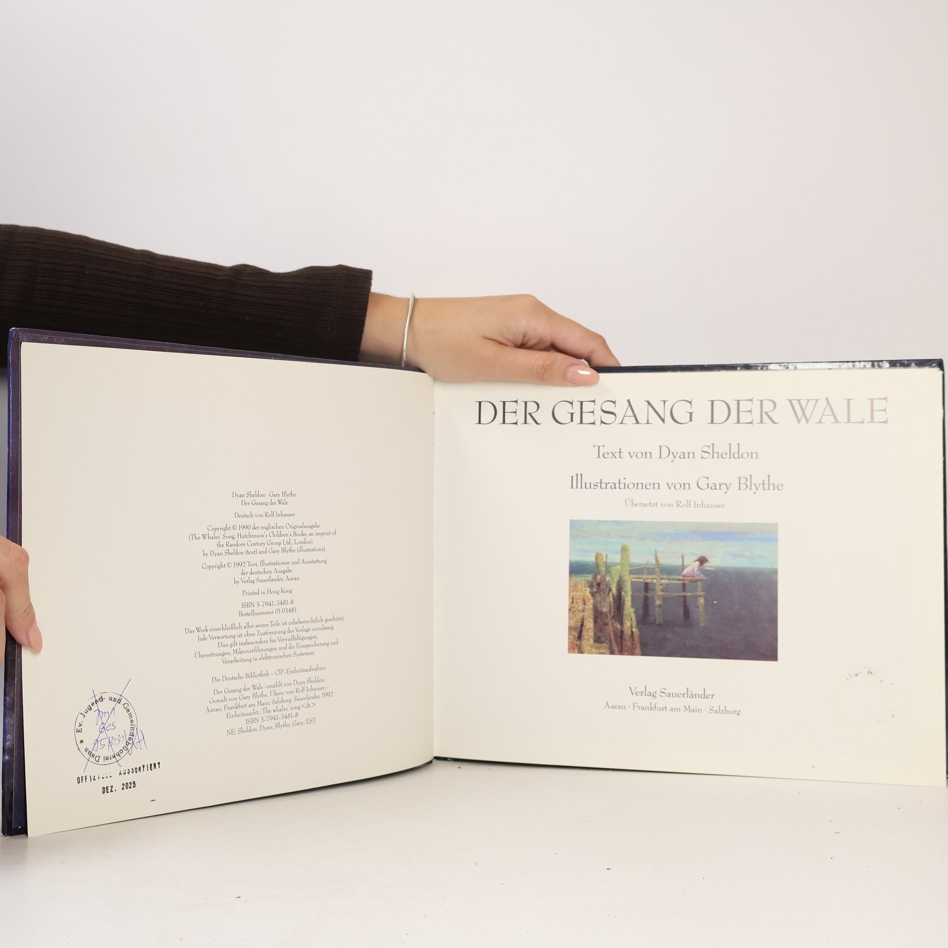 Dyan Sheldon Der Gesang der Wale