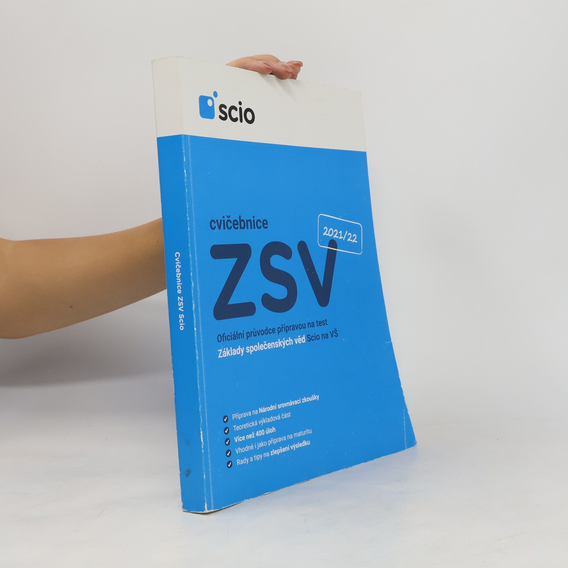 Kolektiv autorů Cvičebnice ZSV : komplexní příprava na test Základy společenských věd