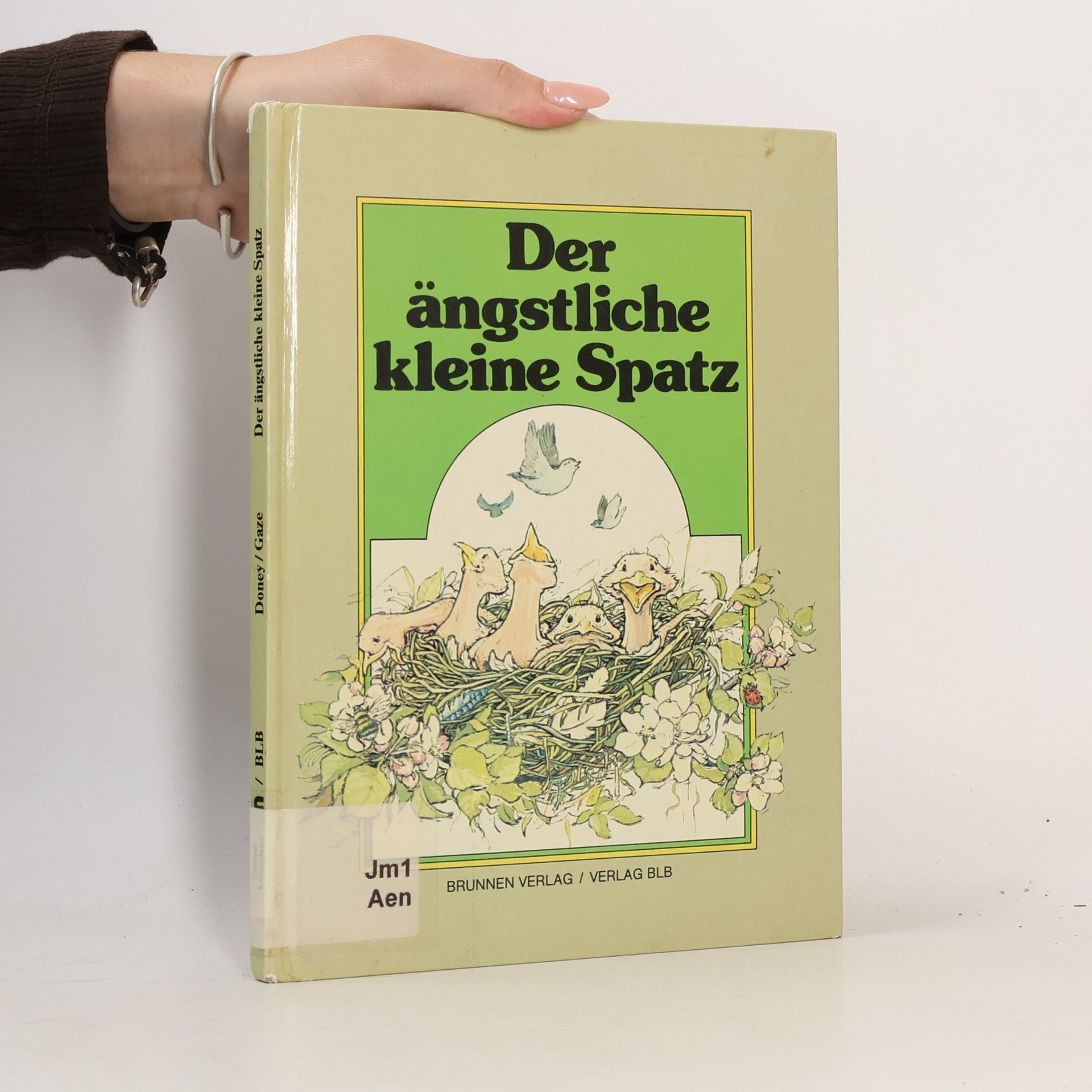 Der ängstliche kleine Spatz