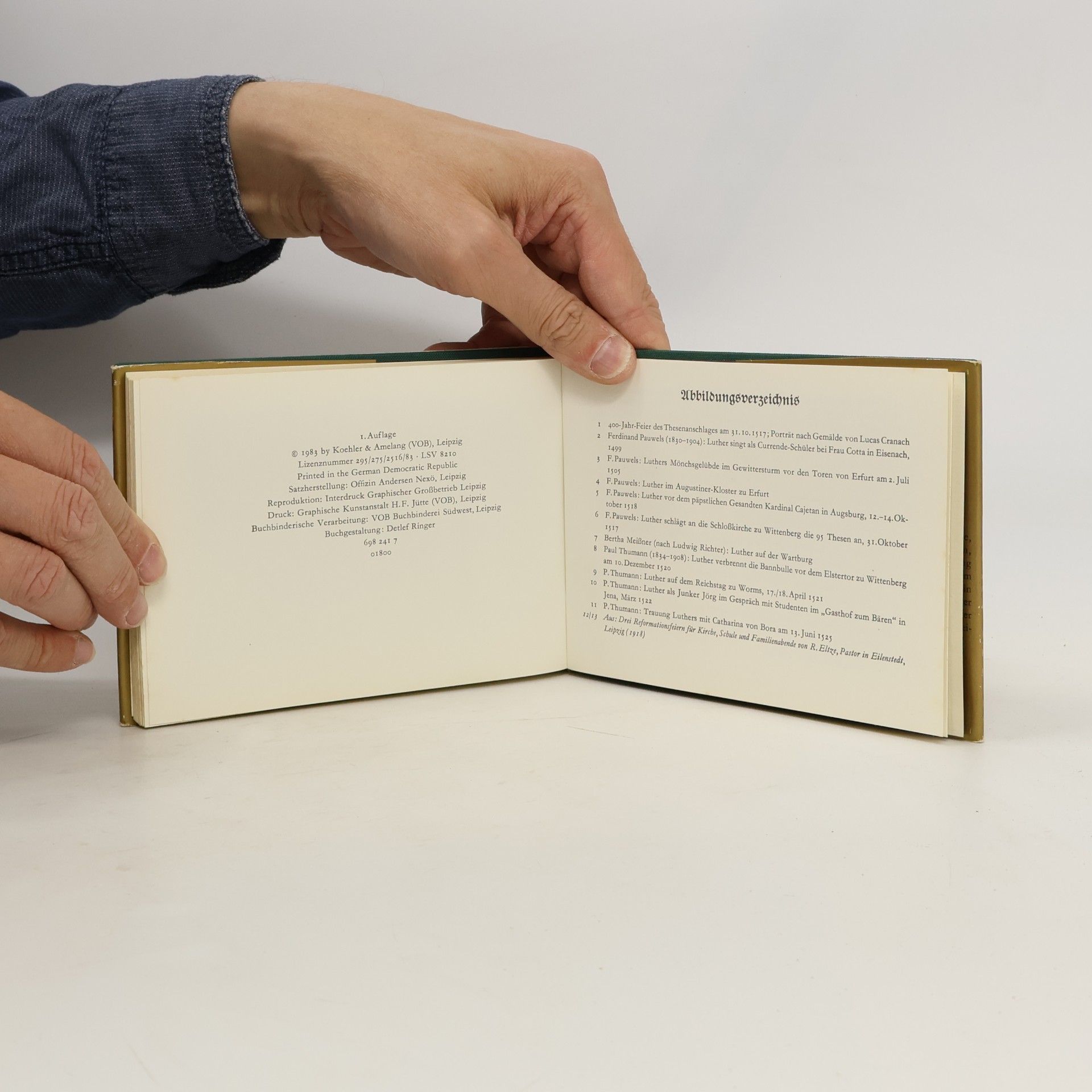 Martin Luther Ein Postkartenalbum 1483-1546