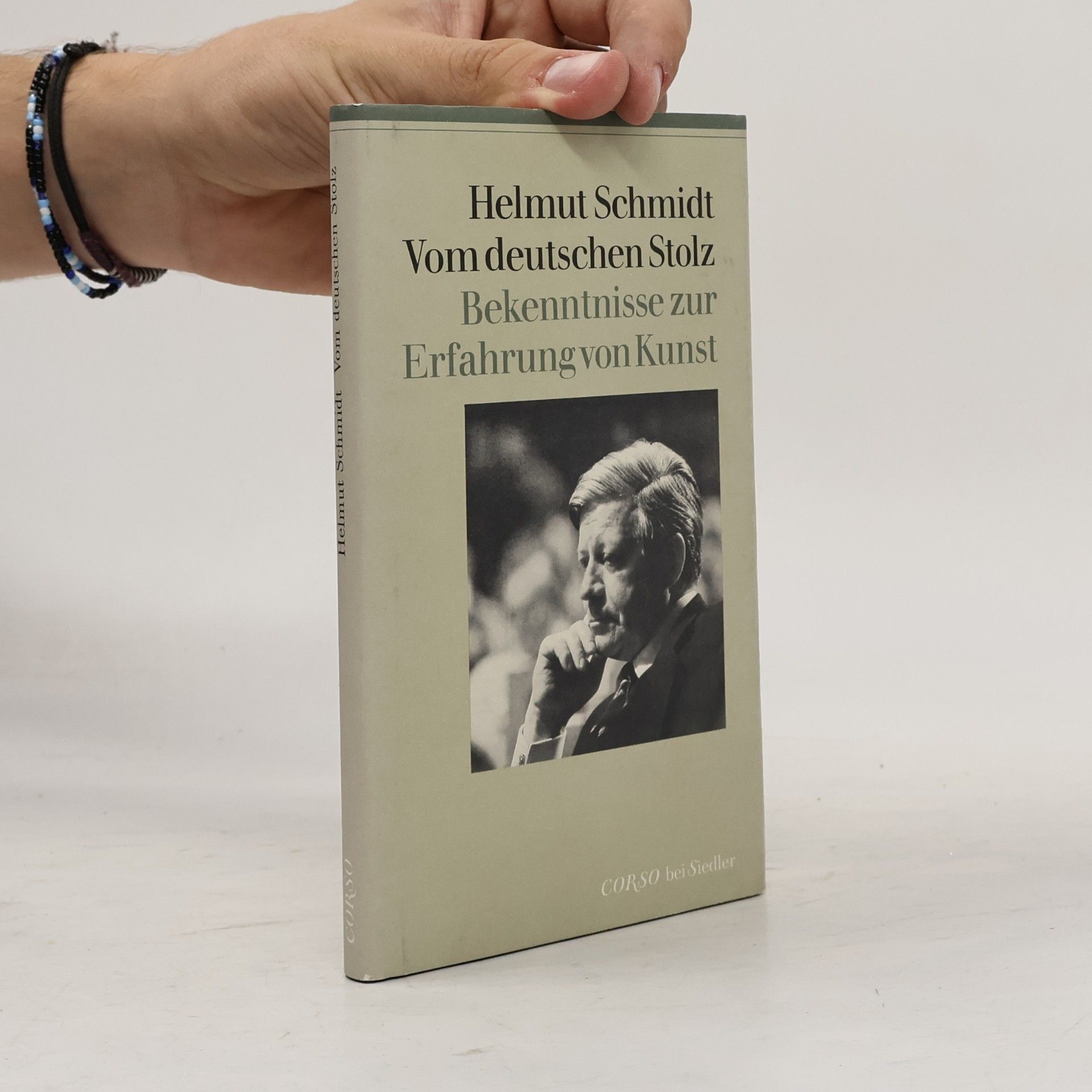Helmut Schmidt Vom deutschen Stolz