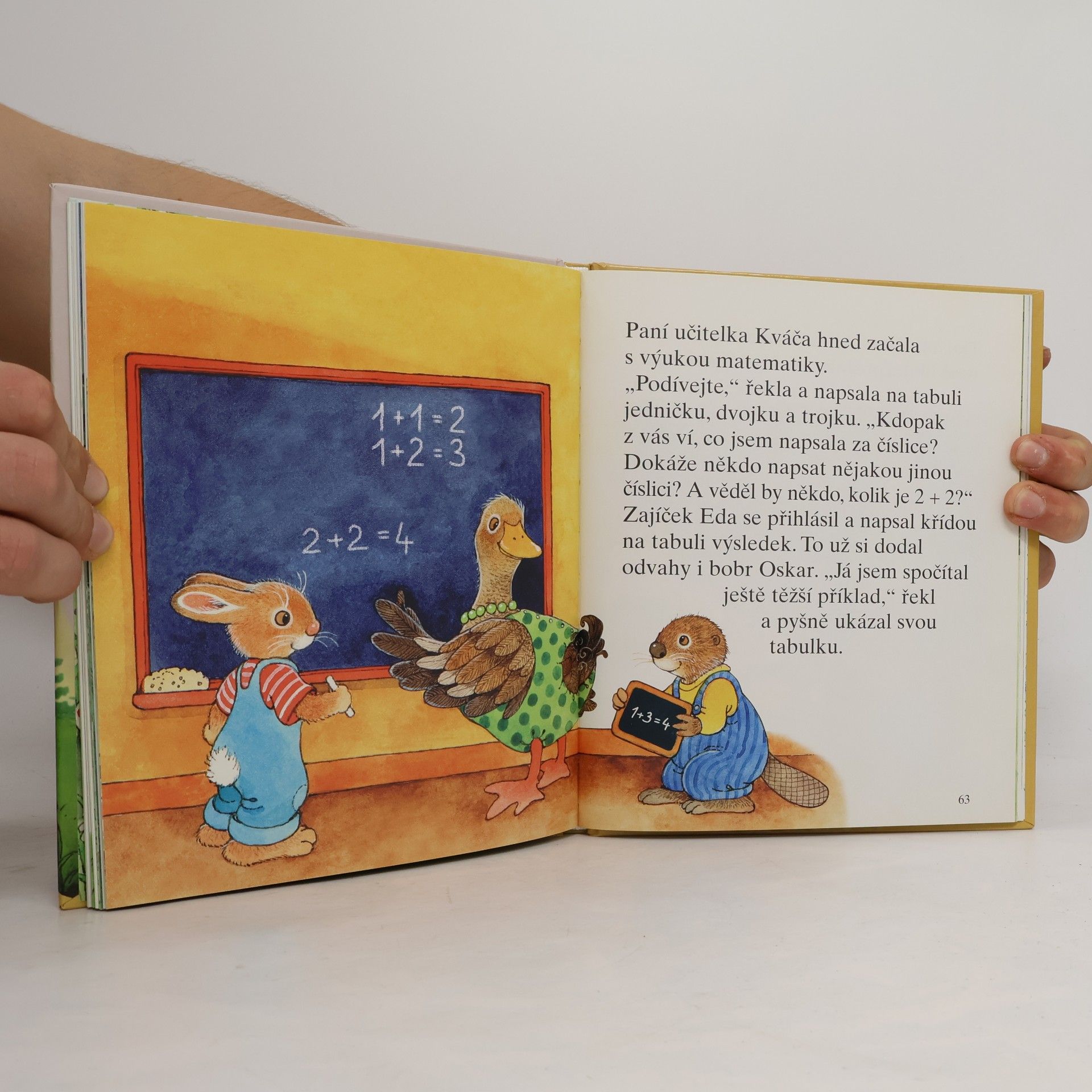 Dagmar Steidl Zajíček Ouško jde do školy