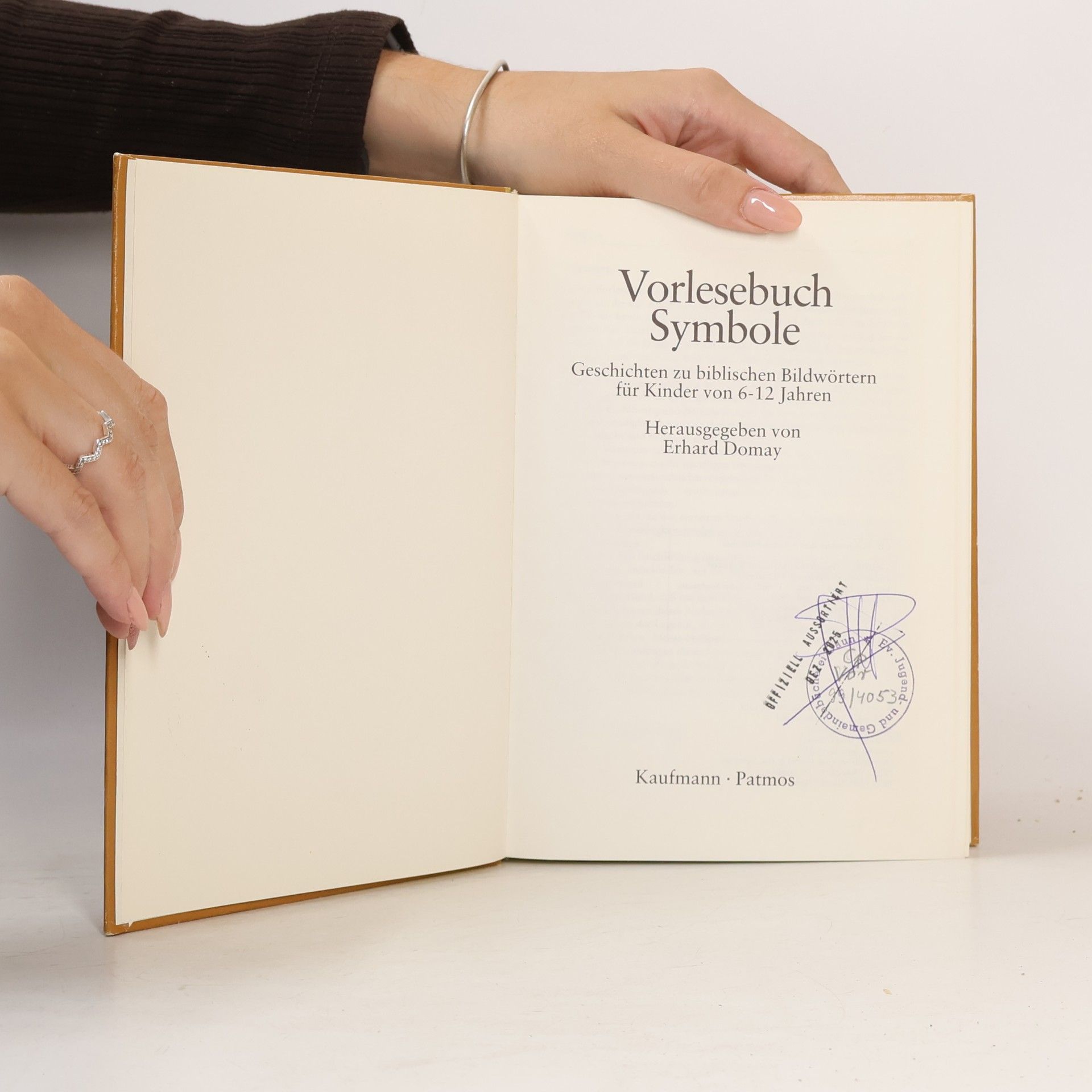 Vorlesebuch Symbole. Geschichten zu biblischen Bildwörtern
