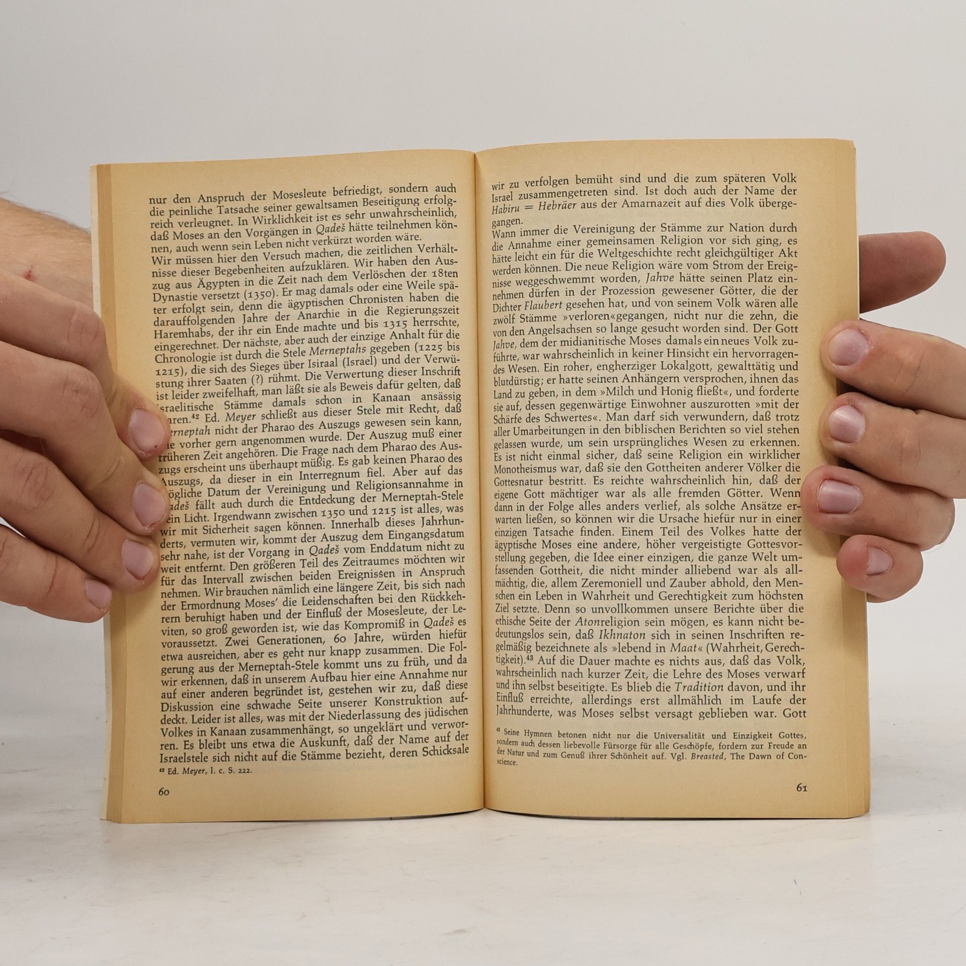 Sigmund Freud Der Mann Moses und die monotheistische Religion