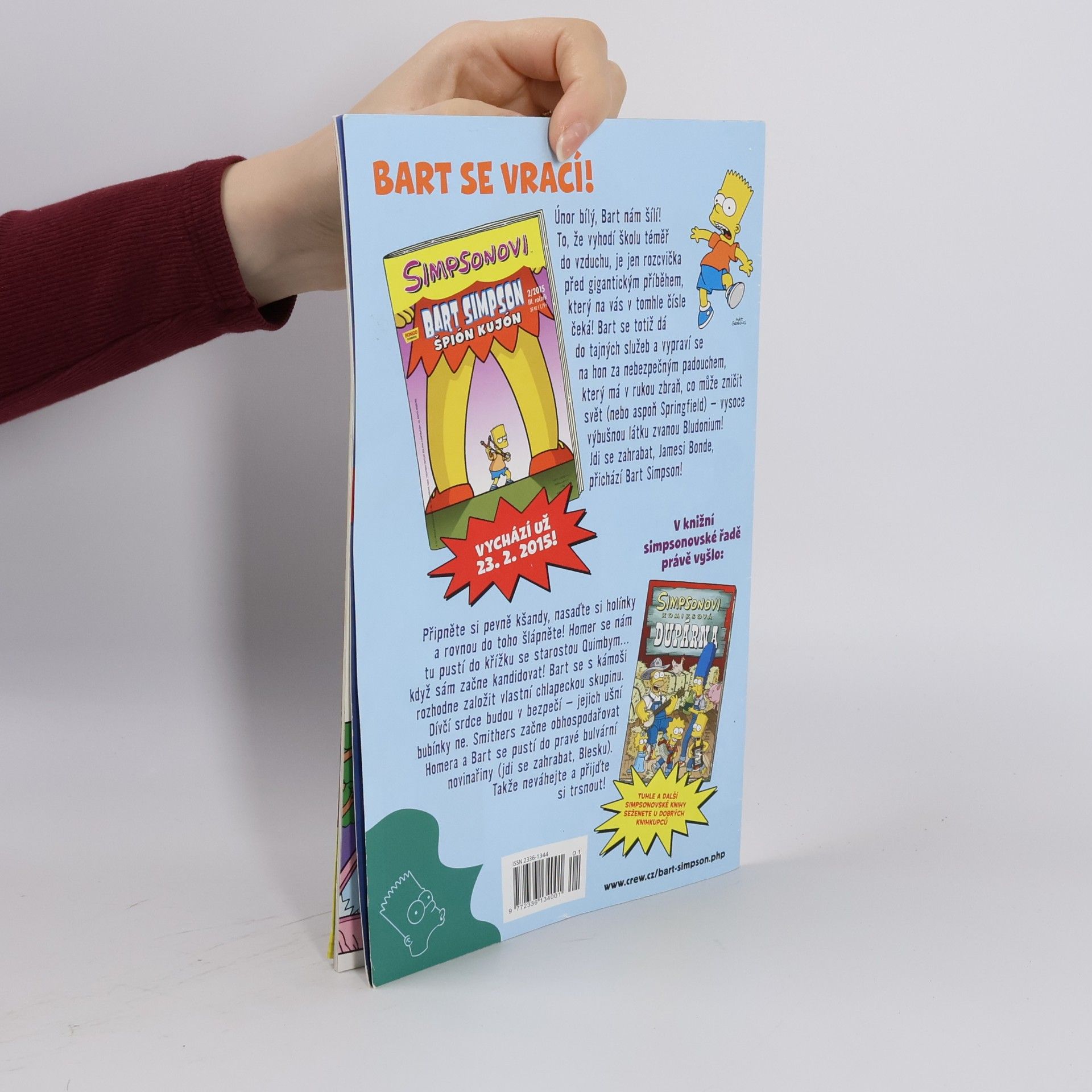 Matt Groening Simpsonovi - Bart Simpson 1/15 - Bartman se vrací