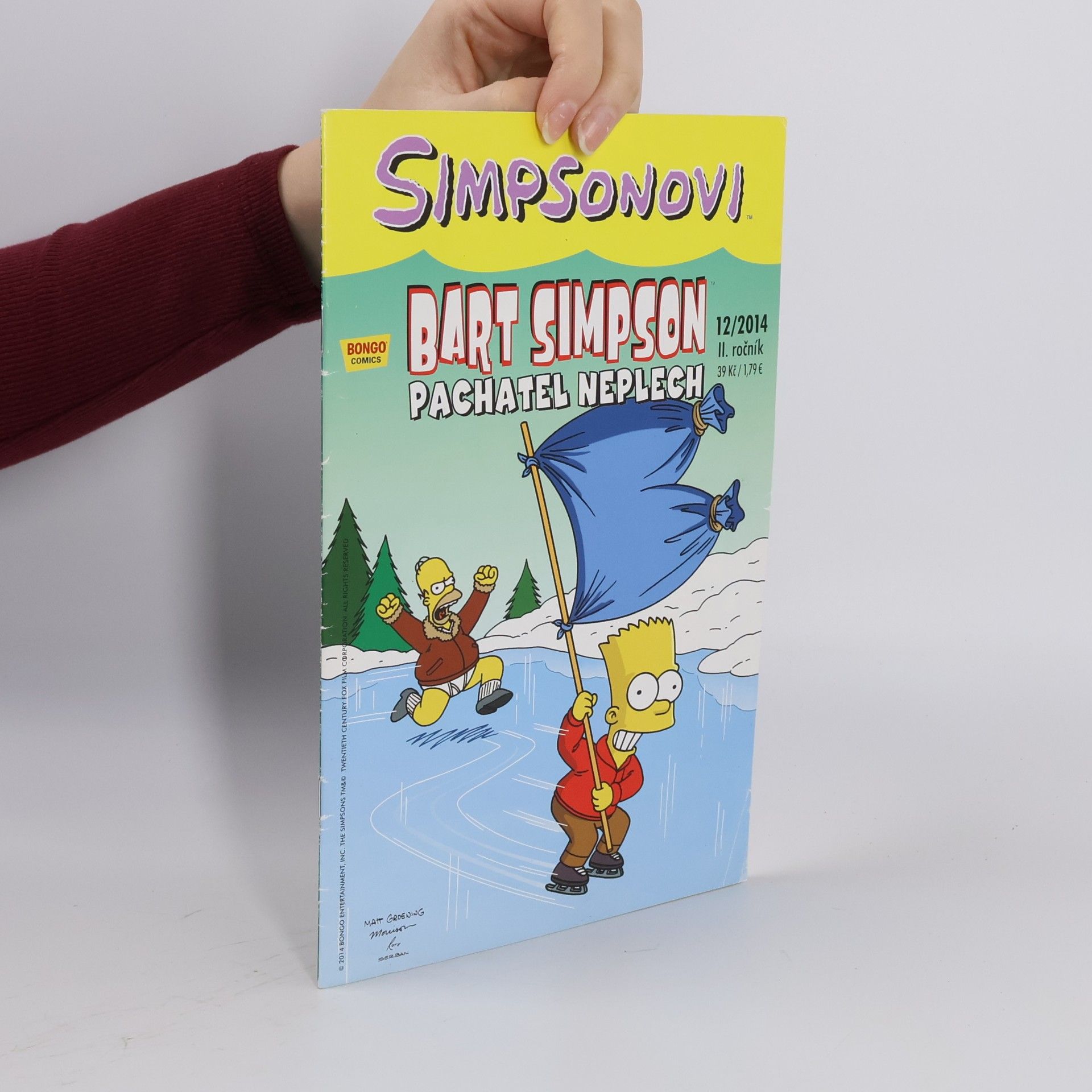 Matt Groening Simpsonovi - Bart Simpson pachatel neplech - Comics 12/2014