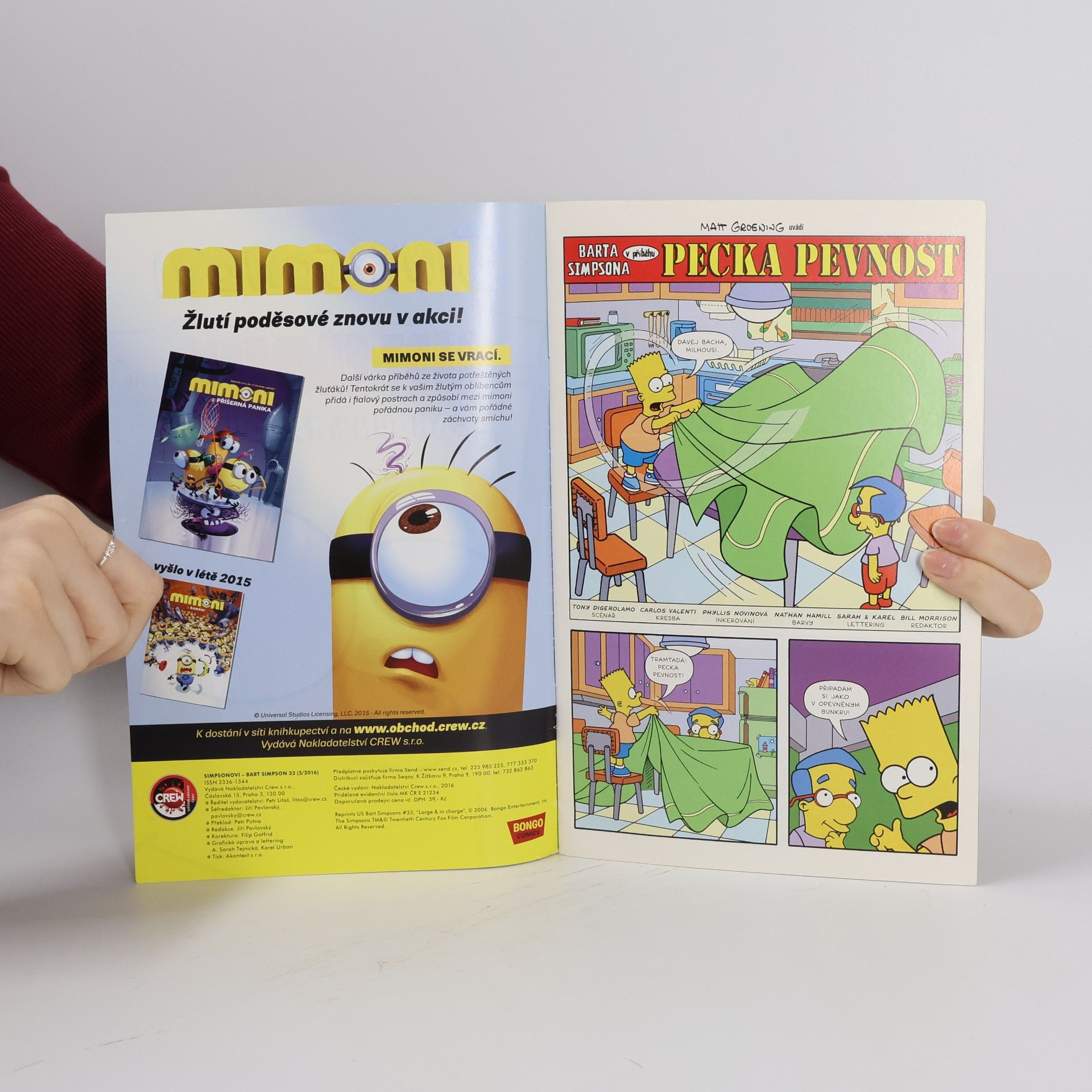 Various authors Simpsonovi 5/2016, IV. ročník: Bart Simpson - Čahoun & Tahoun