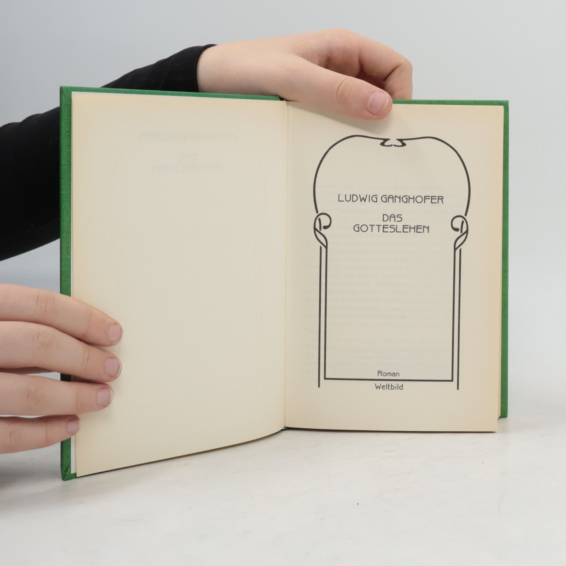 Ludwig Ganghofer Das Gotteslehen. Edition Ludwig Ganghofer