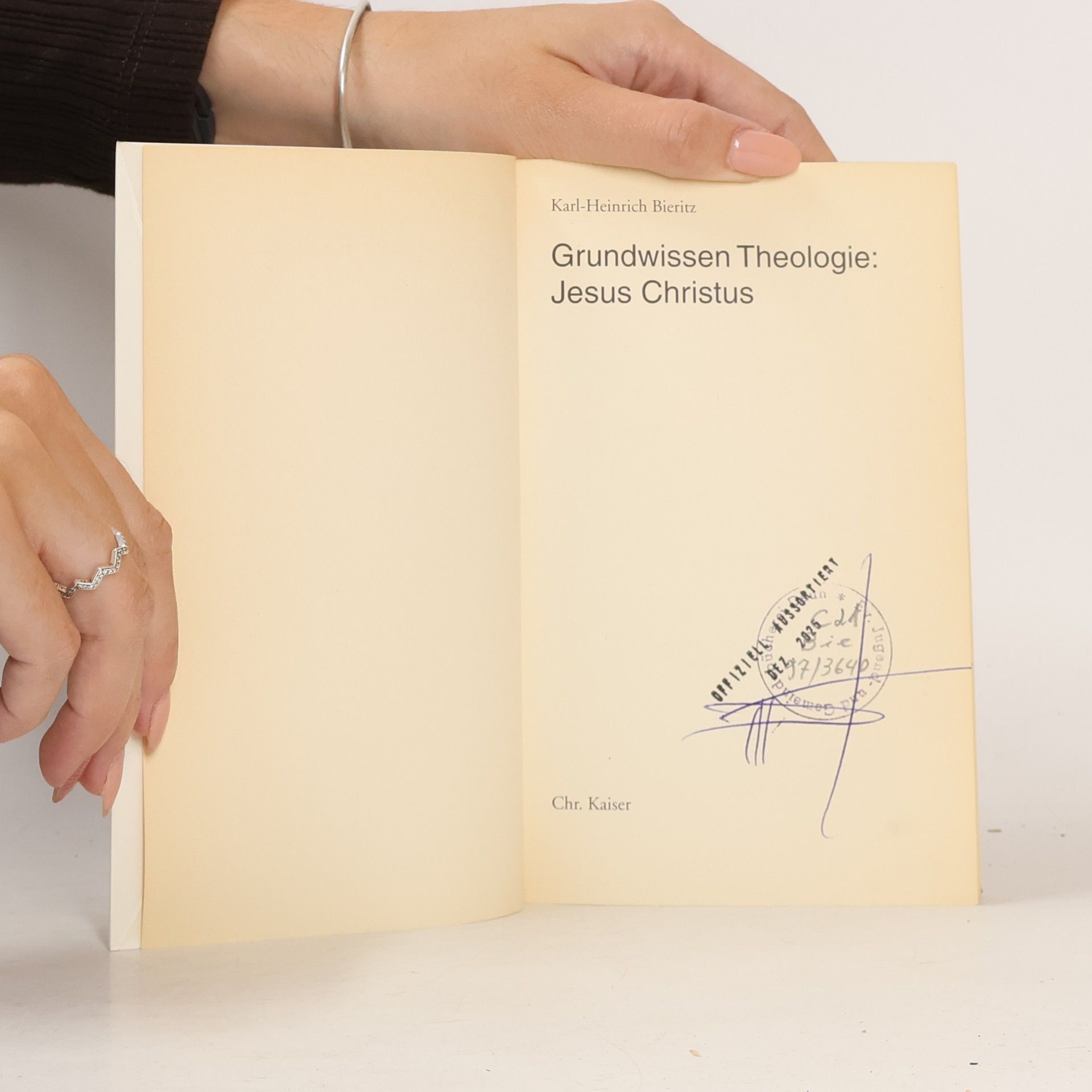 Karl-Heinrich Bieritz Grundwissen Theologie