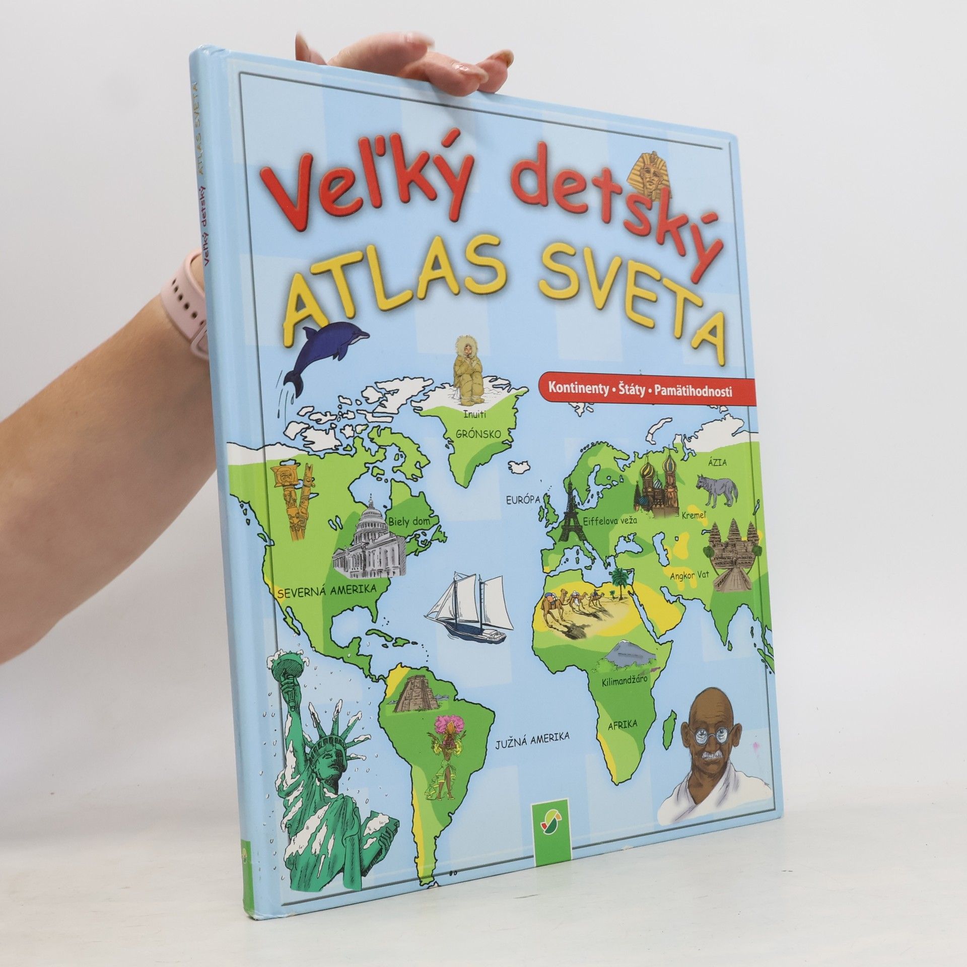 Michael Hahn Velký dětský atlas světa