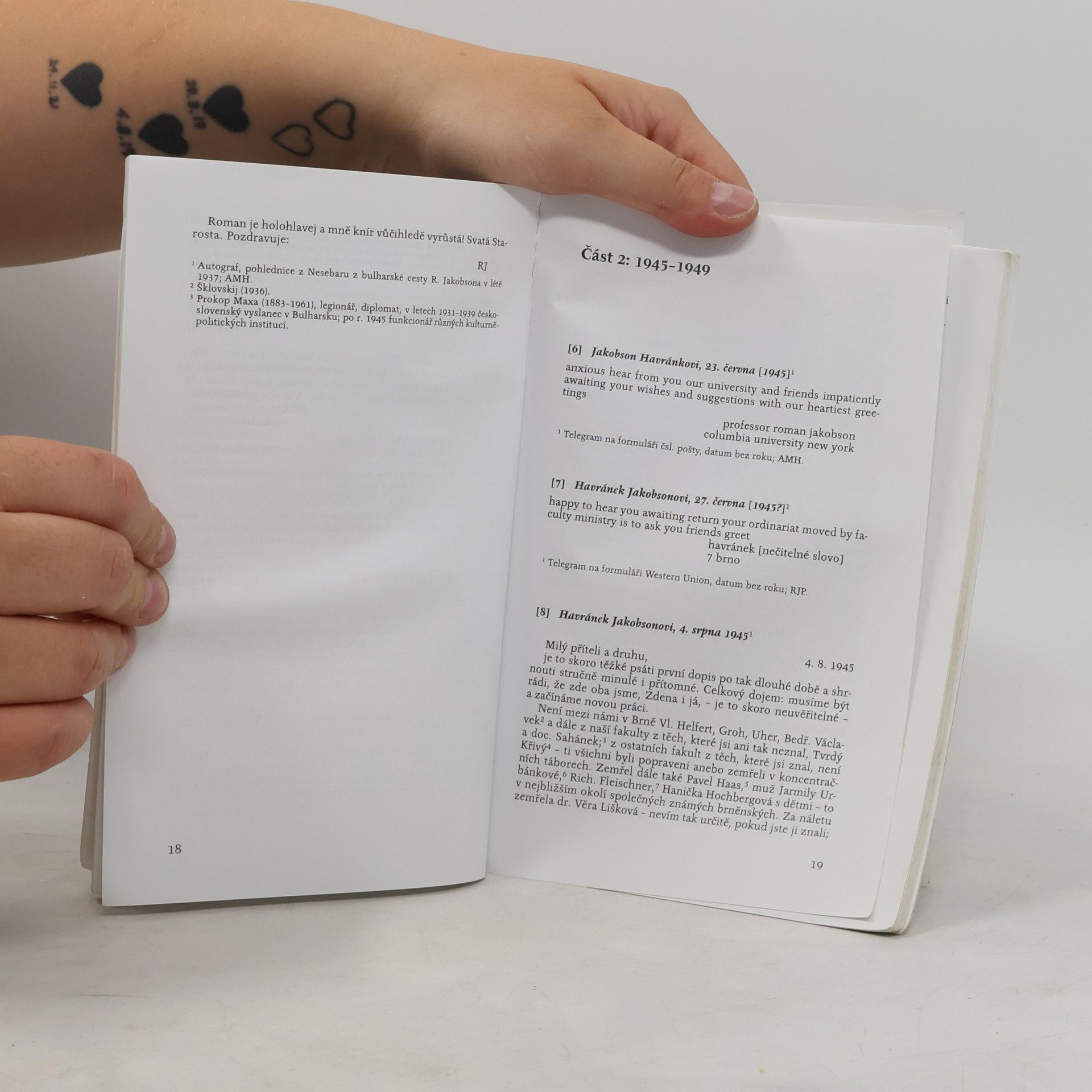 Kolektiv autorů Quadrialog : Bohuslav Havránek - Zdeňka Havránková - Roman Jakobson - Svatava Pírková-Jakobsonová : Vzájemná korespondence 1930 - 1978