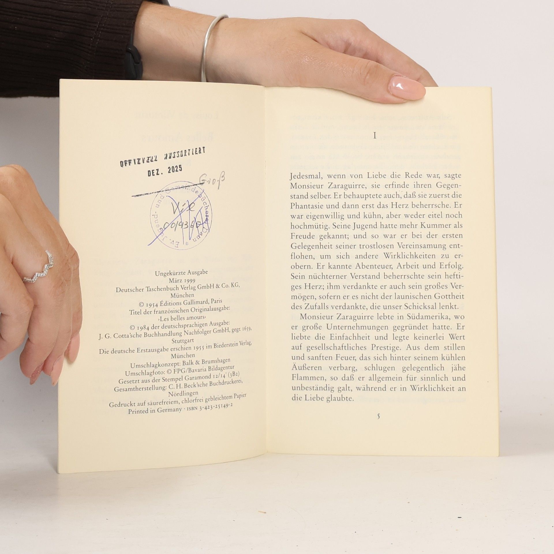 Louise de Vilmorin Belles Amours