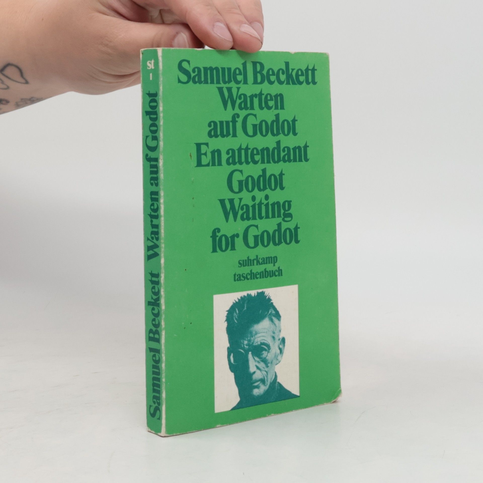 Samuel Beckett Warten auf Godot. En attendant Godot. Waiting for Godot