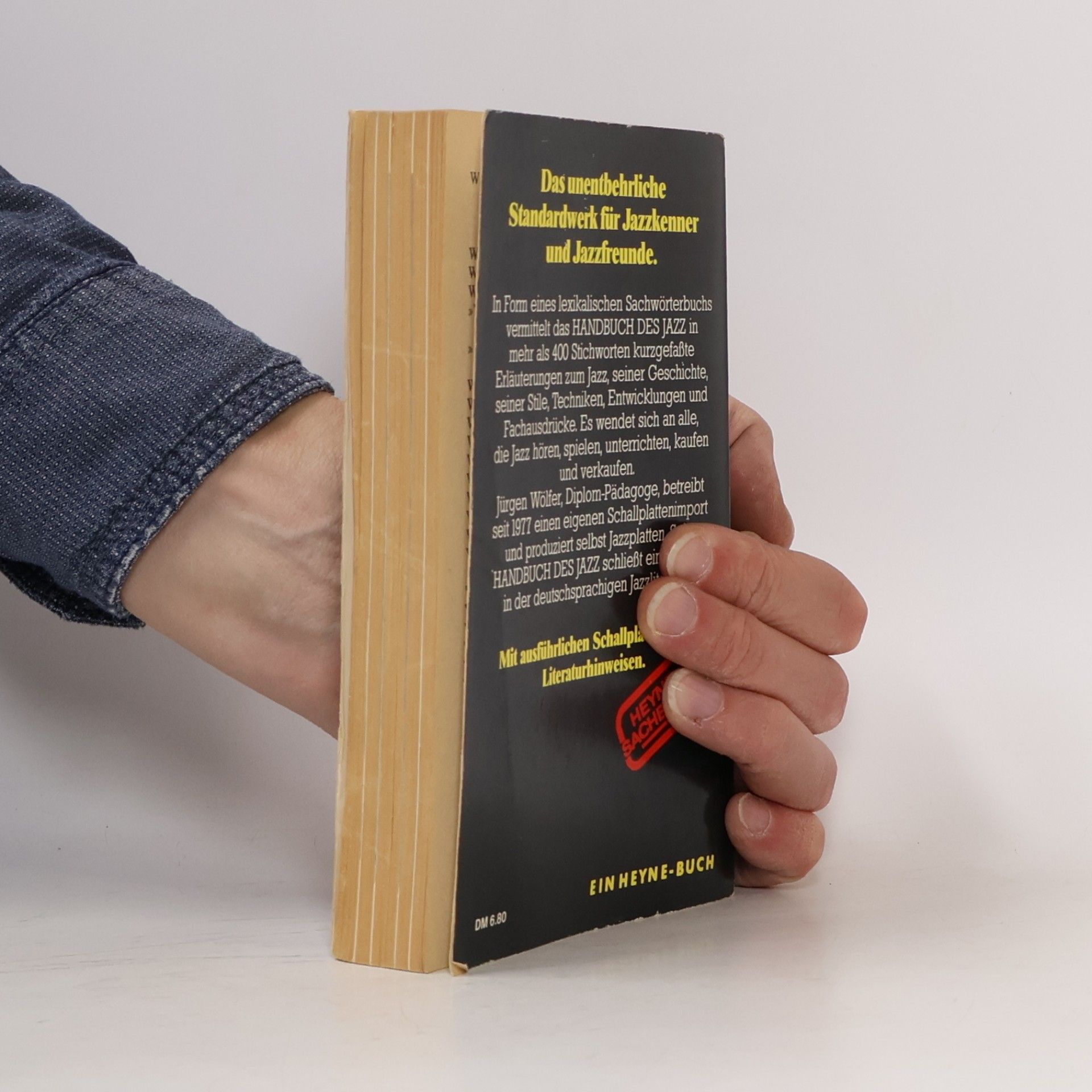 Jürgen Wölfer Handbuch des Jazz