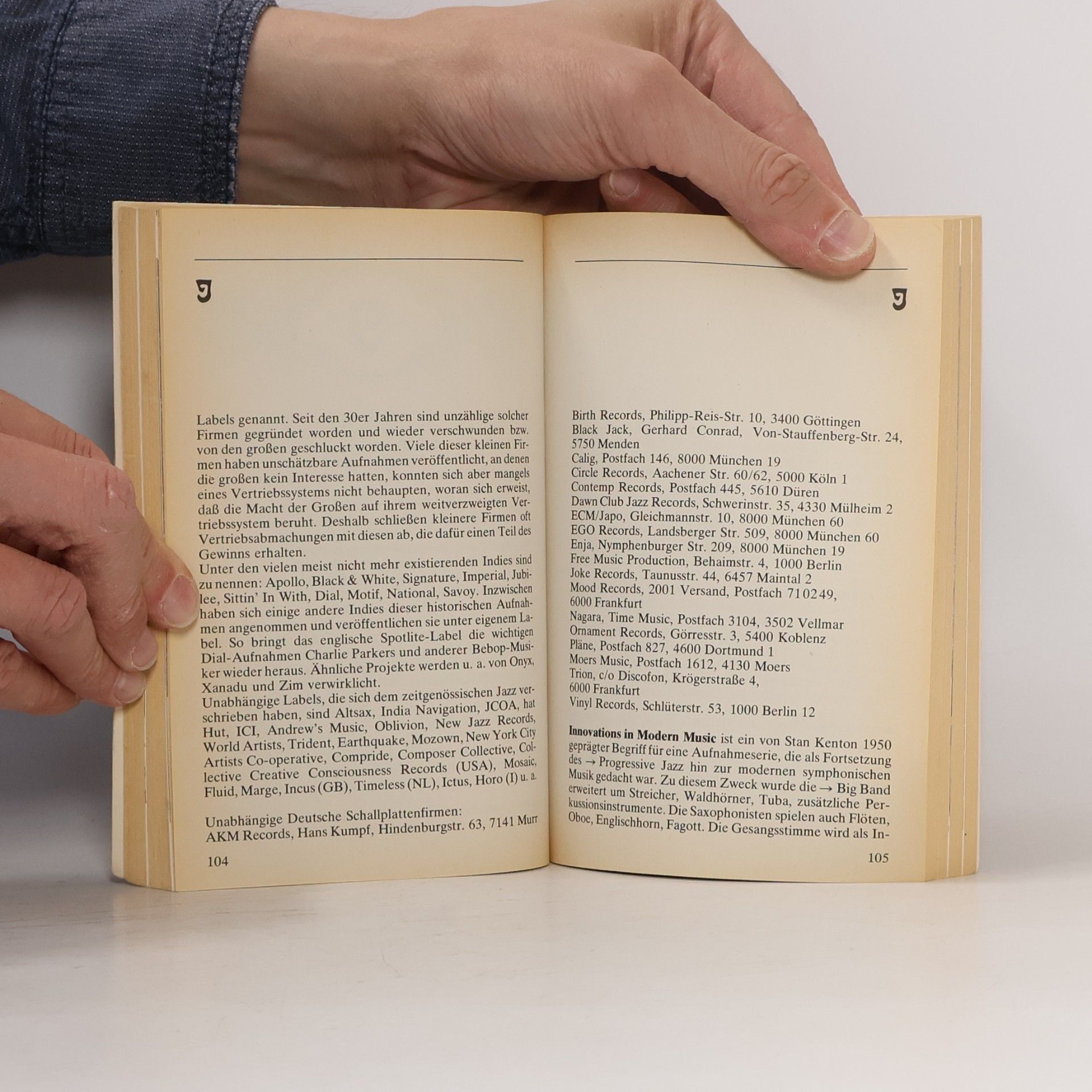 Jürgen Wölfer Handbuch des Jazz