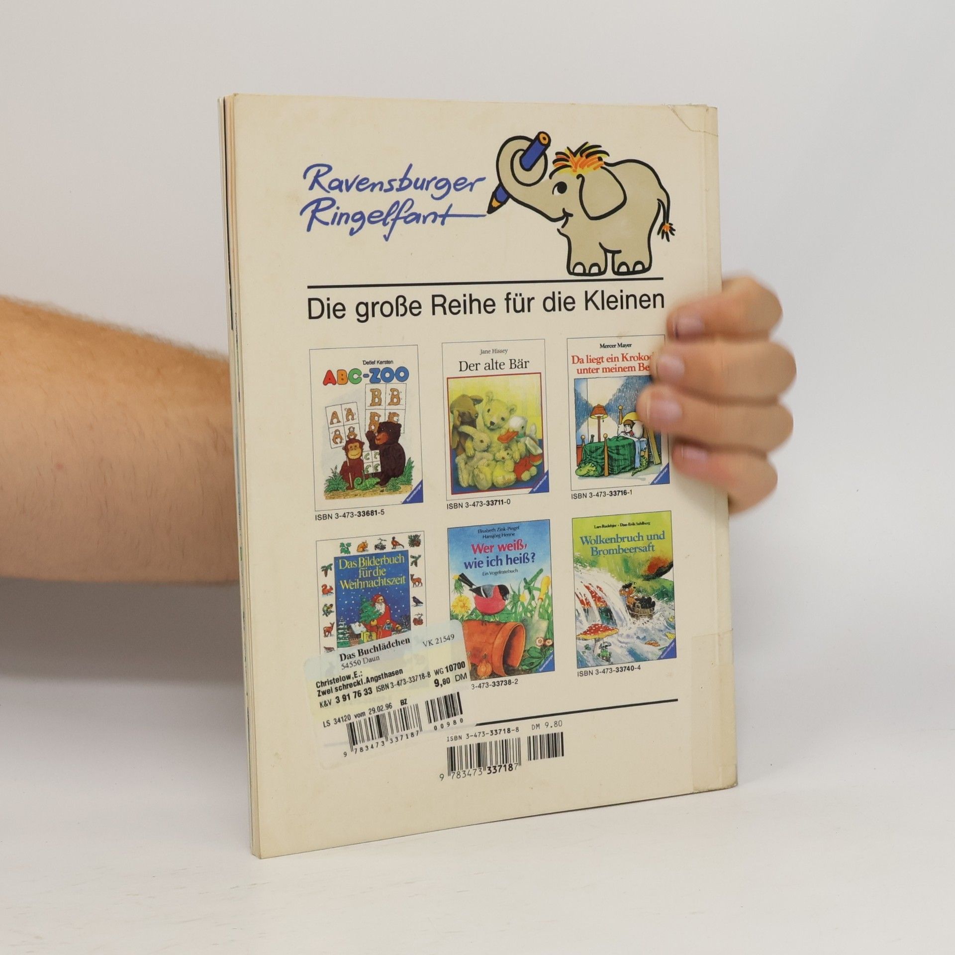 Eileen Christelow Zwei schreckliche Angsthasen