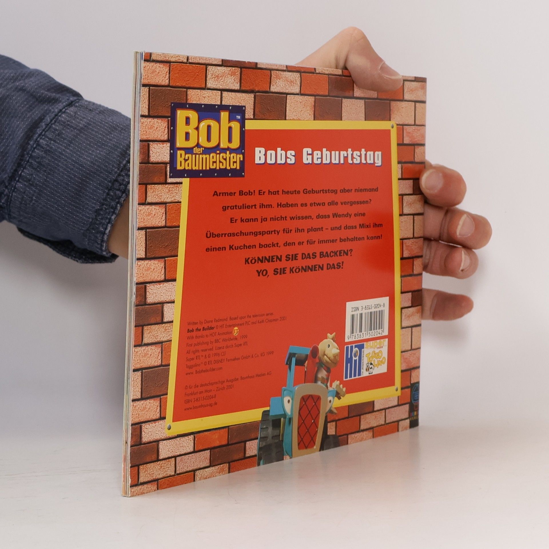 Diane Redmont Bob der Baumeister: Bobs Geburtstag
