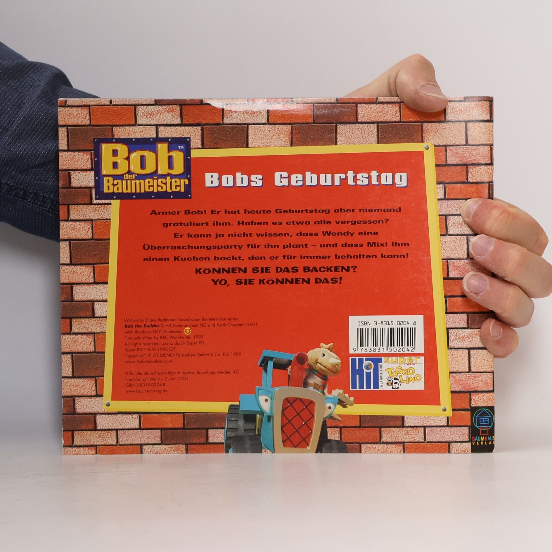 Diane Redmont Bob der Baumeister: Bobs Geburtstag