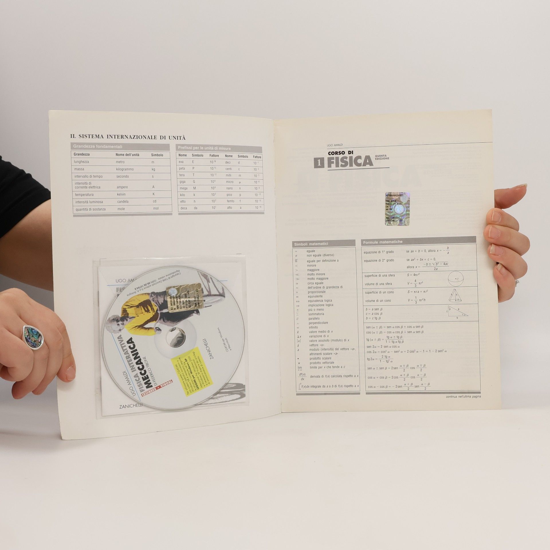 Ugo Amaldi Corso di Fisica 1