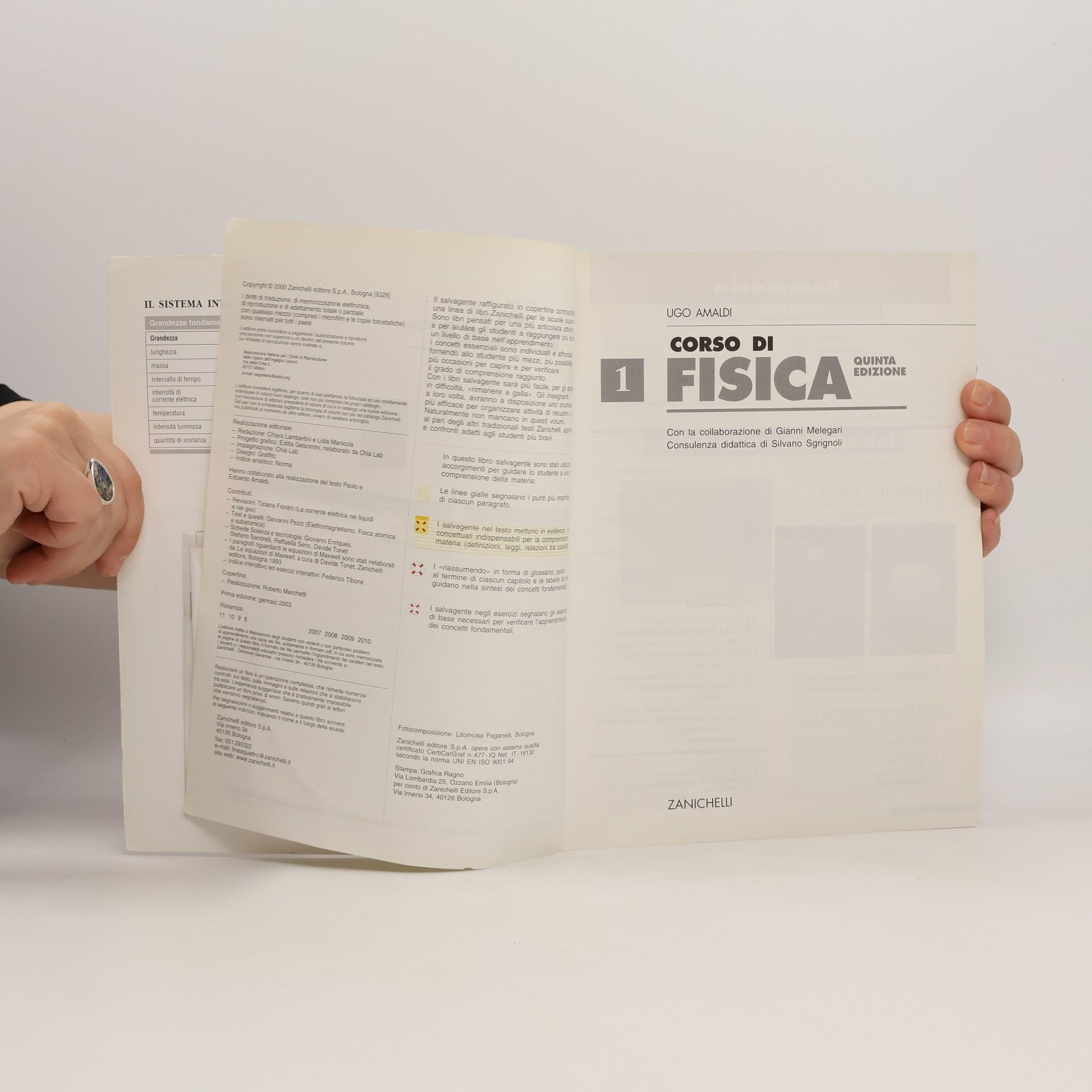 Ugo Amaldi Corso di Fisica 1