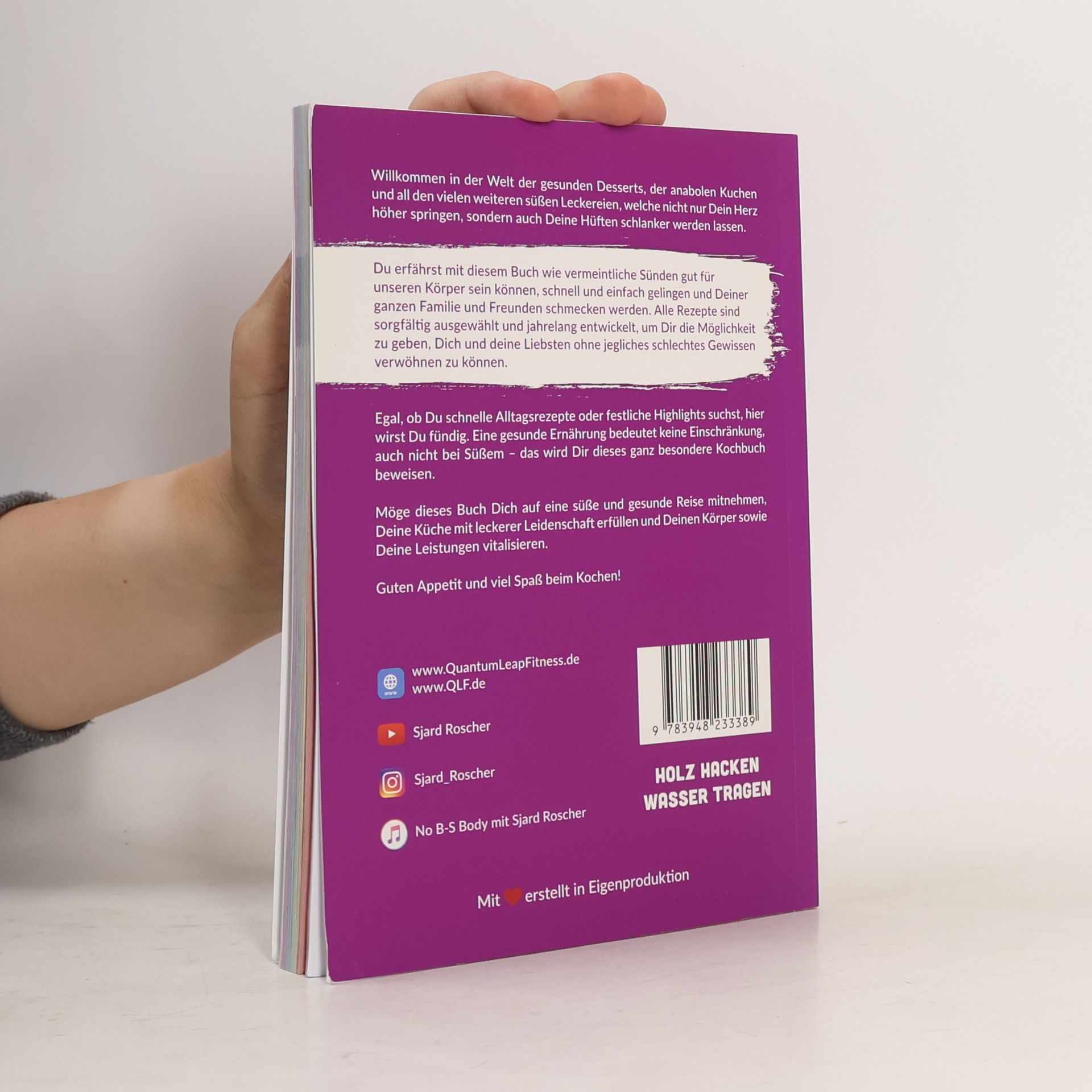 Sjard Roscher Das fettverlust fibel Kochbuch