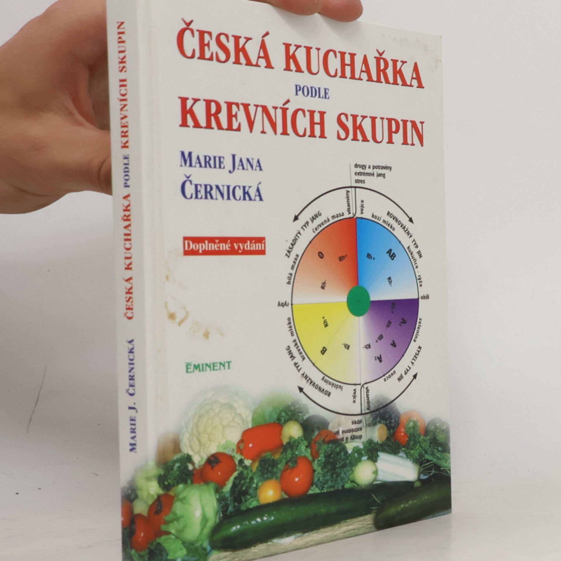 Marie Jana Černická Česká kuchařka podle krevních skupin