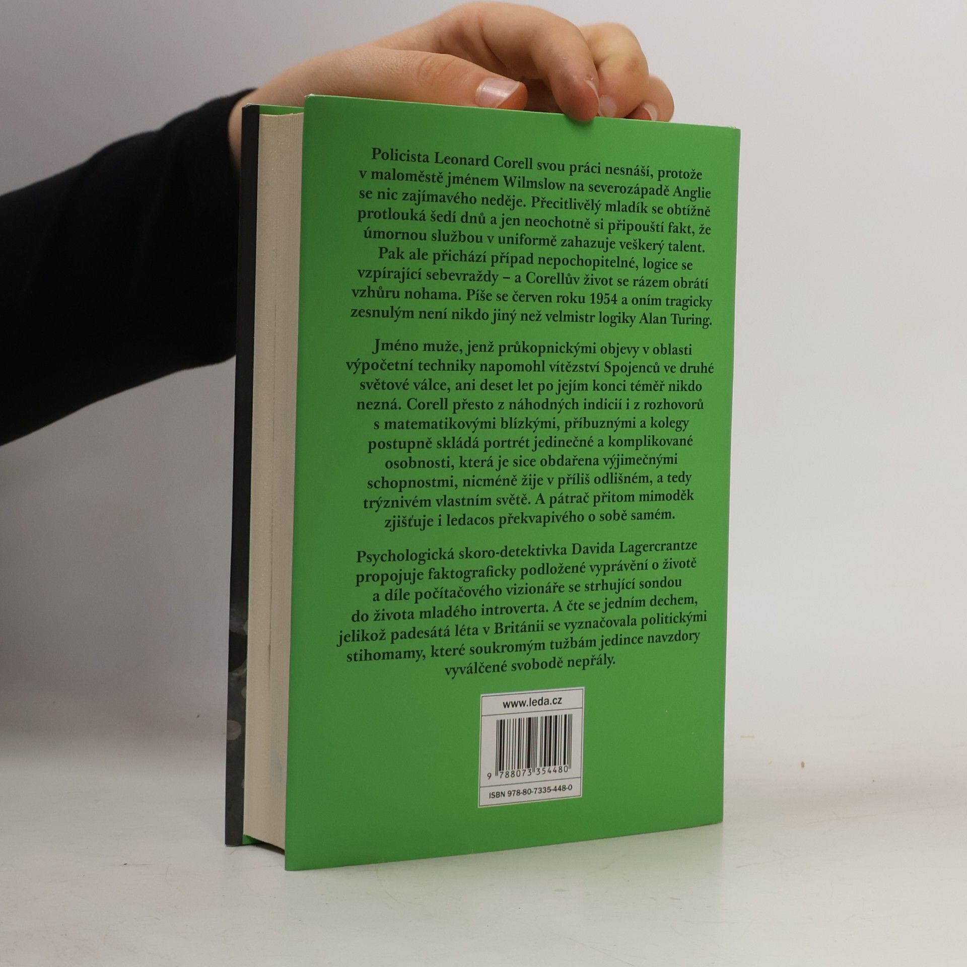 David Lagercrantz Přiznání Alana Turinga