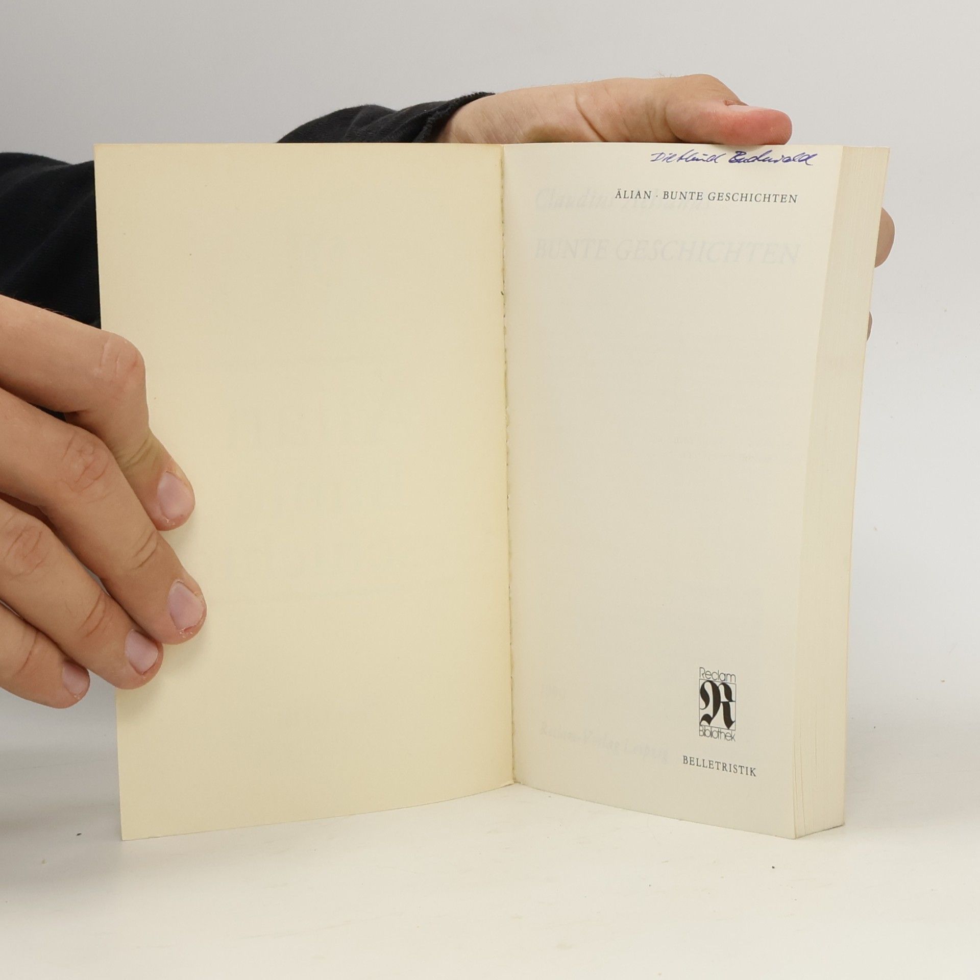 Älian Reclam-Bibliothek - 1351: Bunte Geschichten