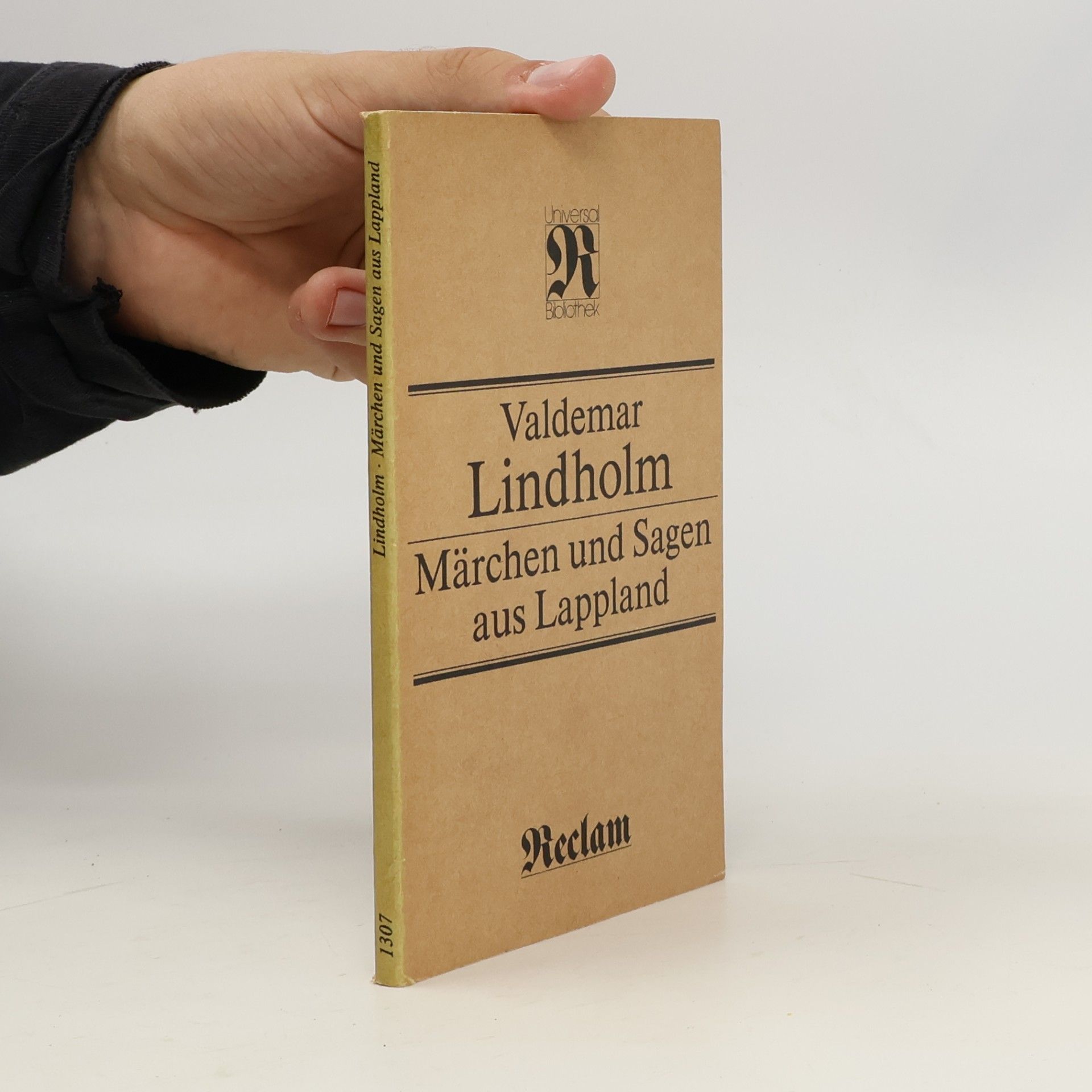 Valdemar Lindholm Märchen und Sagen aus Lappland