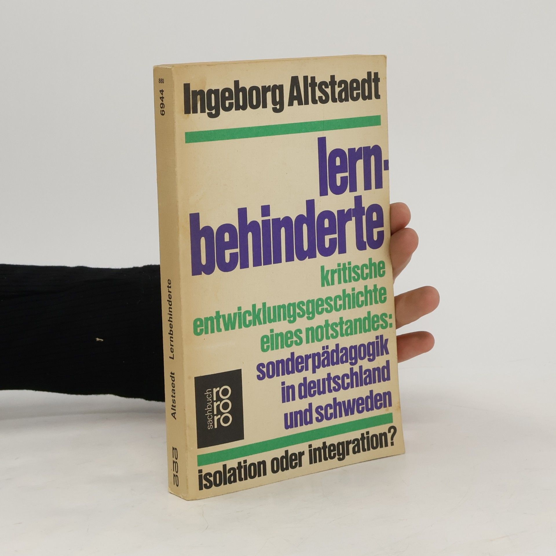 Ingeborg Altstaedt Lernbehinderte