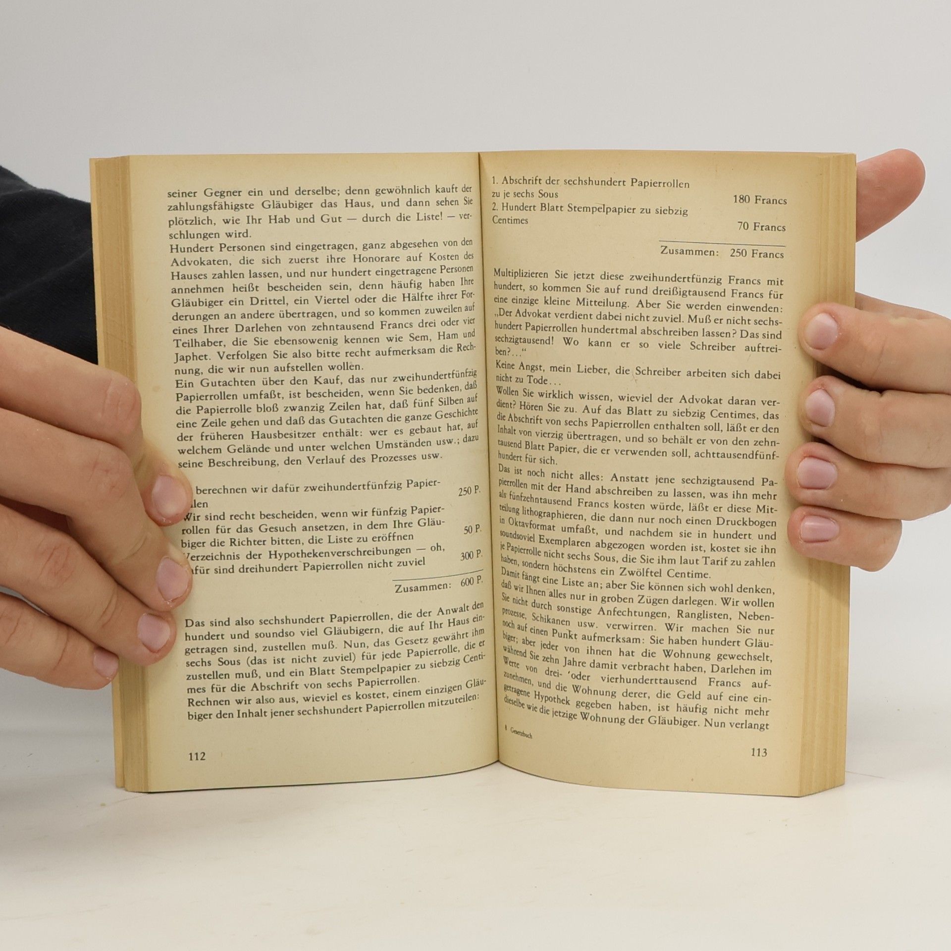 Honoré de Balzac Gesetzbuch für anständige Menschen