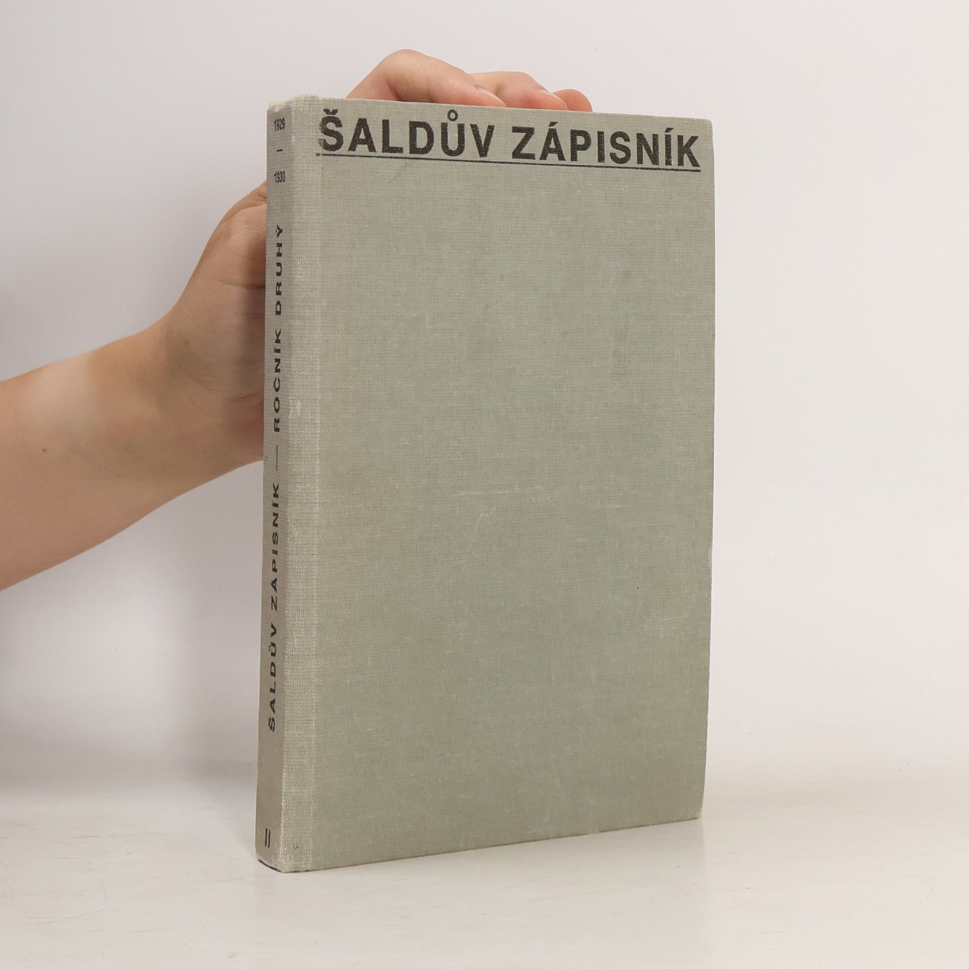 Šaldův zápisník II