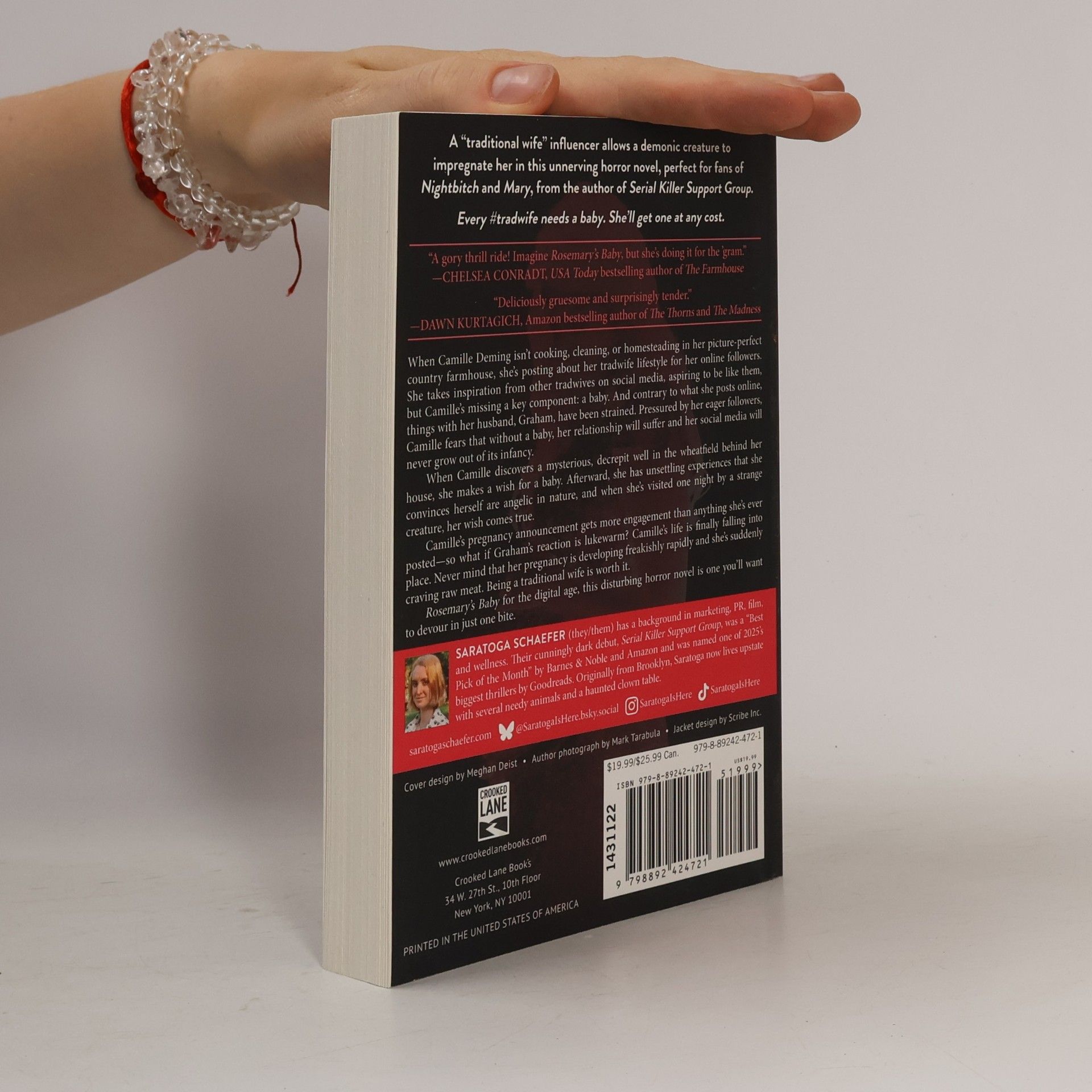 Saratoga Schaefer Trad Wife: A Novel