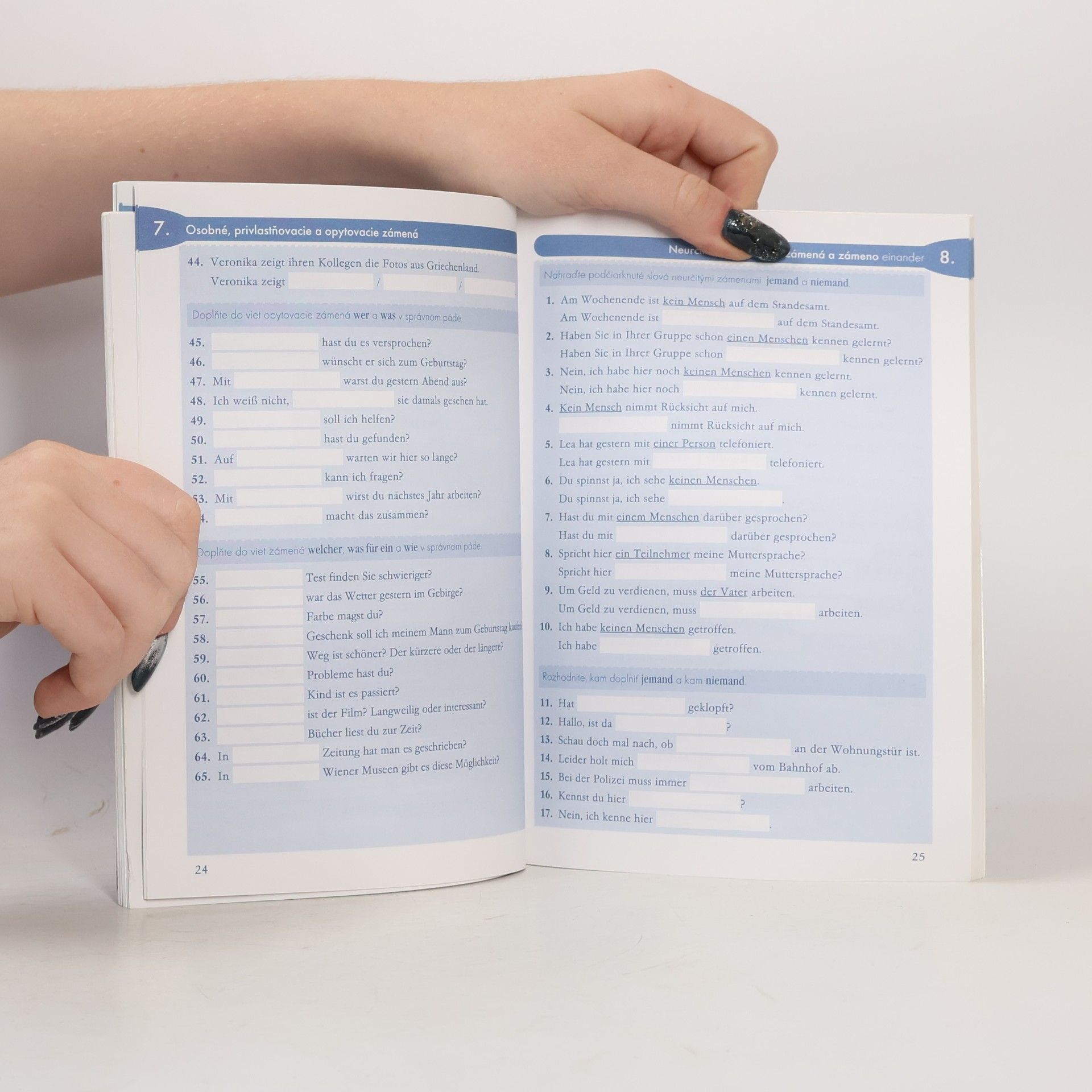 Zuzana Raděvová Cvičebnica nemeckej gramatiky 2 : pre mierne a stredne pokročilých = Übungsbuch der deutschen Grammatik