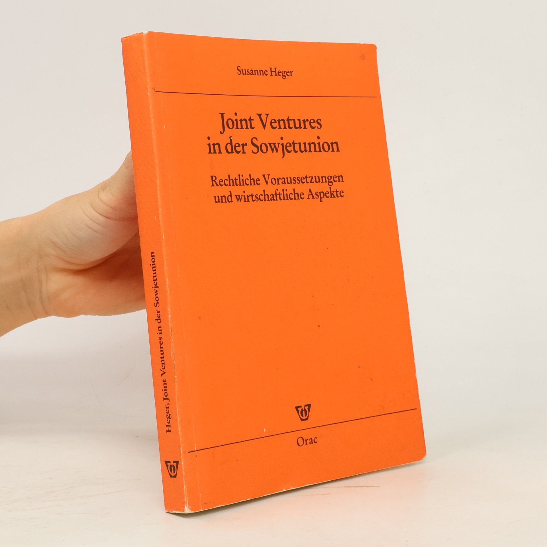 Susanne Heger Joint Ventures in der Sowjetunion