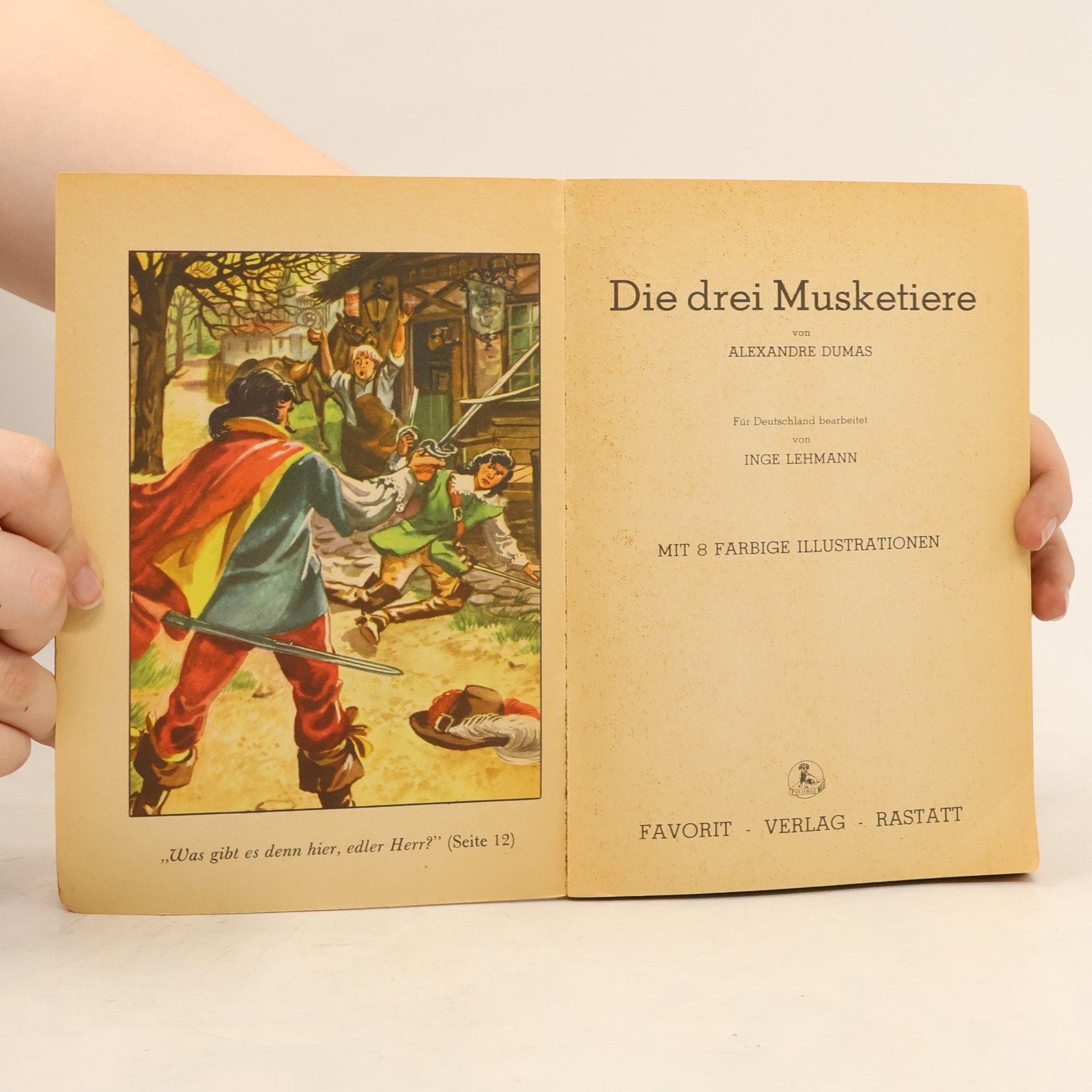 Alexandre Dumas Die drei Musketiere