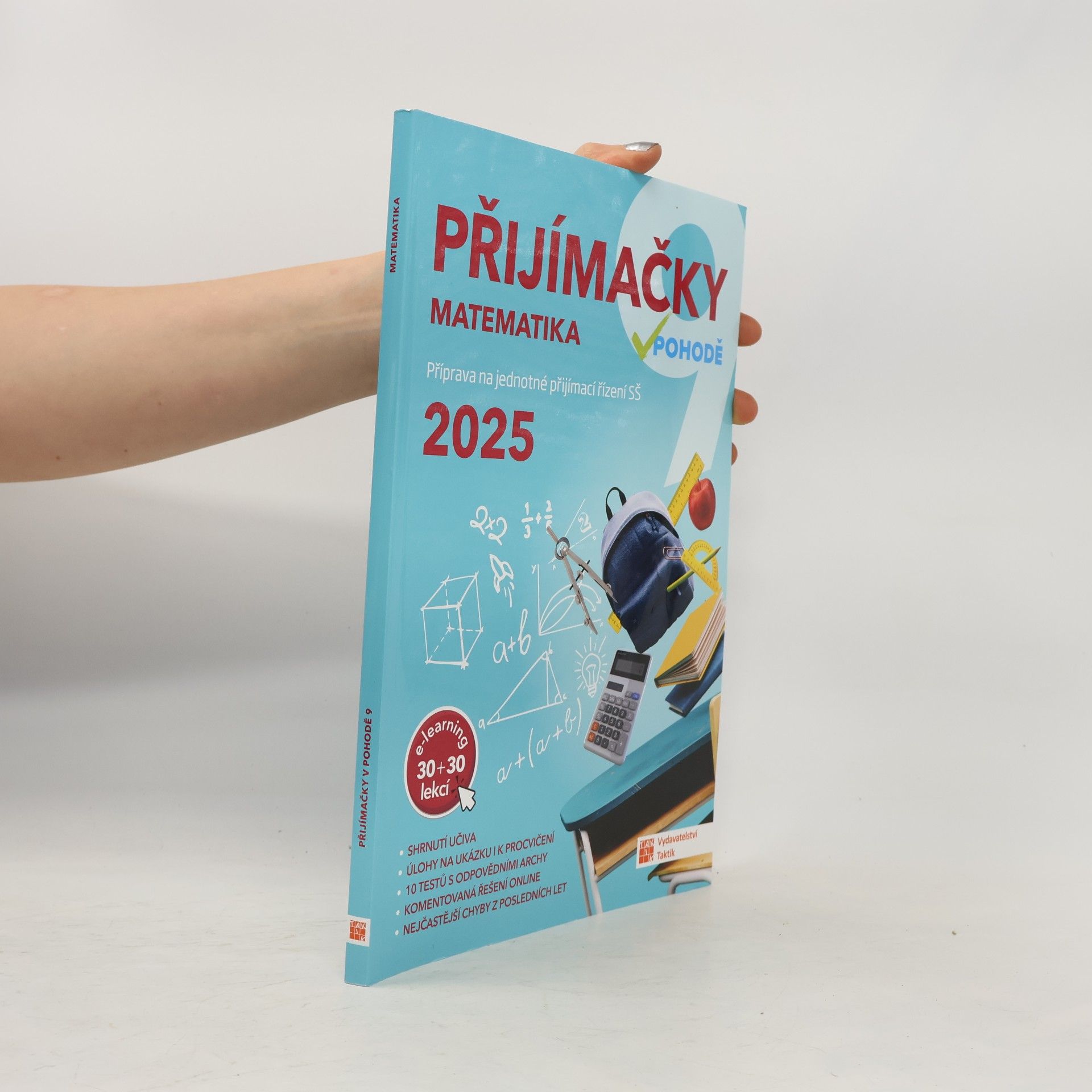 TAKTIK Přijímačky 9 Matematika + E-learning 2025