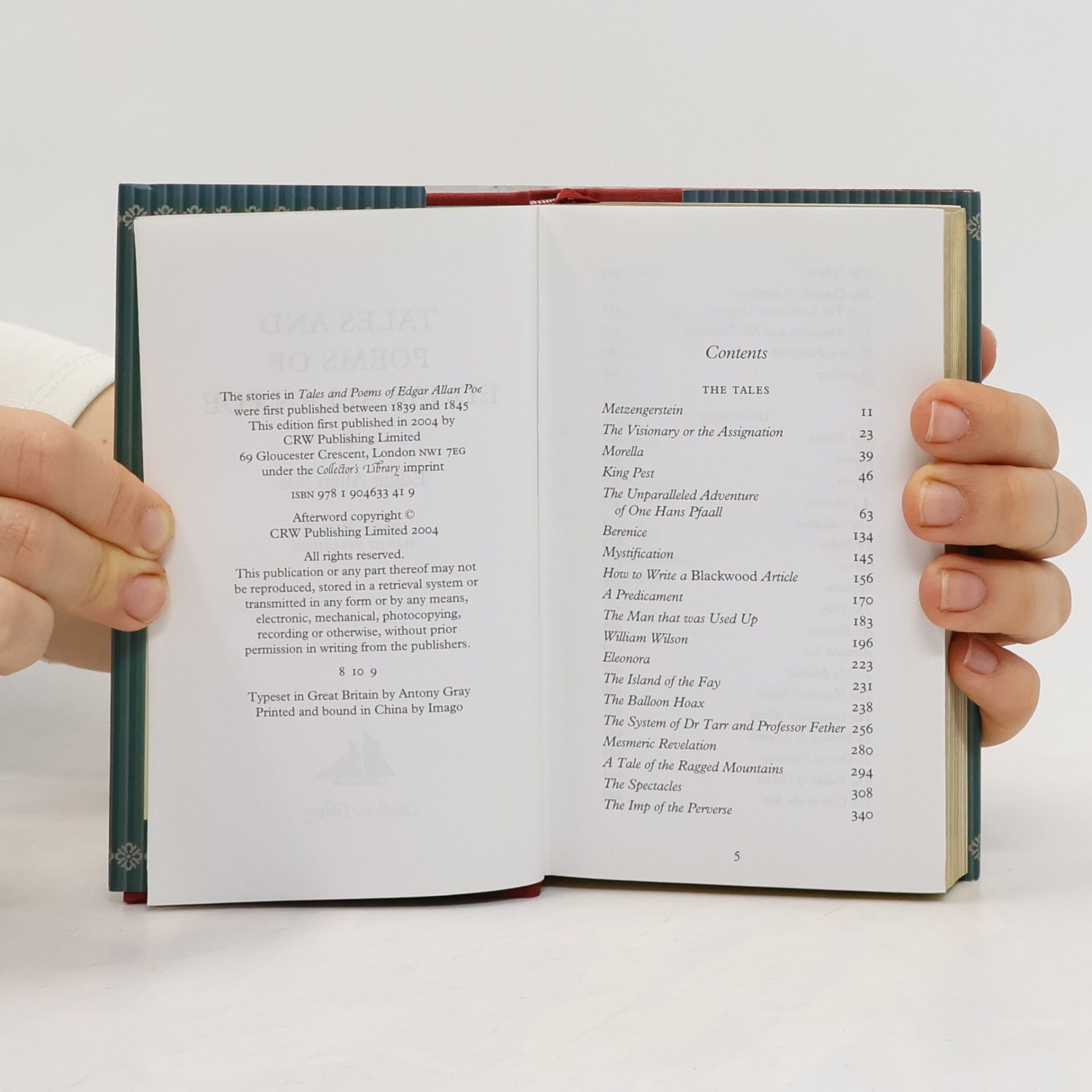 Edgar Allan Poe Tales & Poems