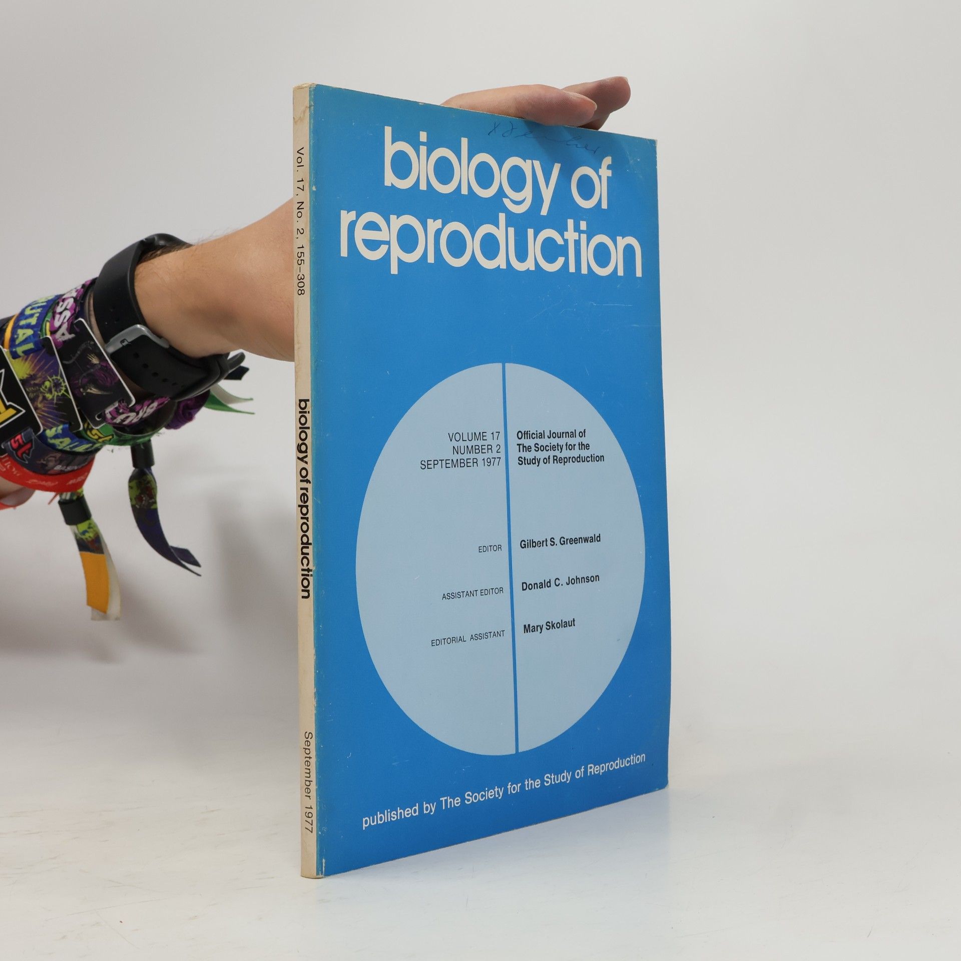 Autores varios Biology of Reproduction. Volume 17, No. 2/1977