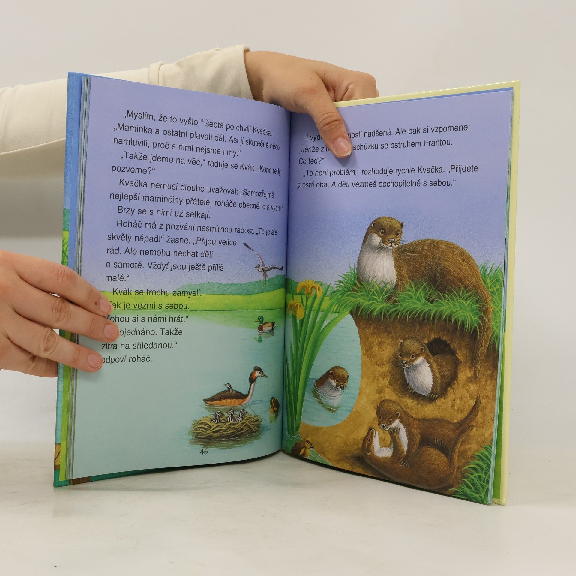 Ute Haderlein Čtení o zvířátkách s velkými písmeny