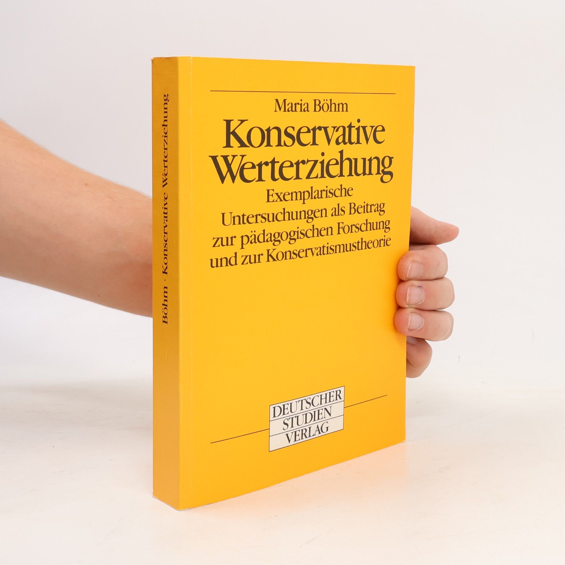 Maria Böhm Konservative Werterziehung