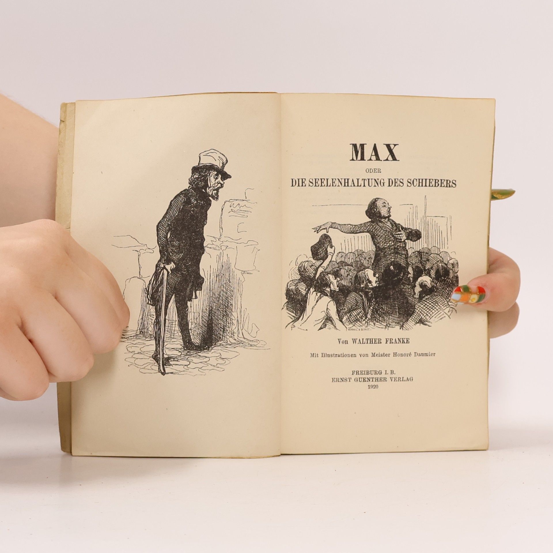 Walther Franke-Ruta Max oder die Seelenhaltung des Schiebers
