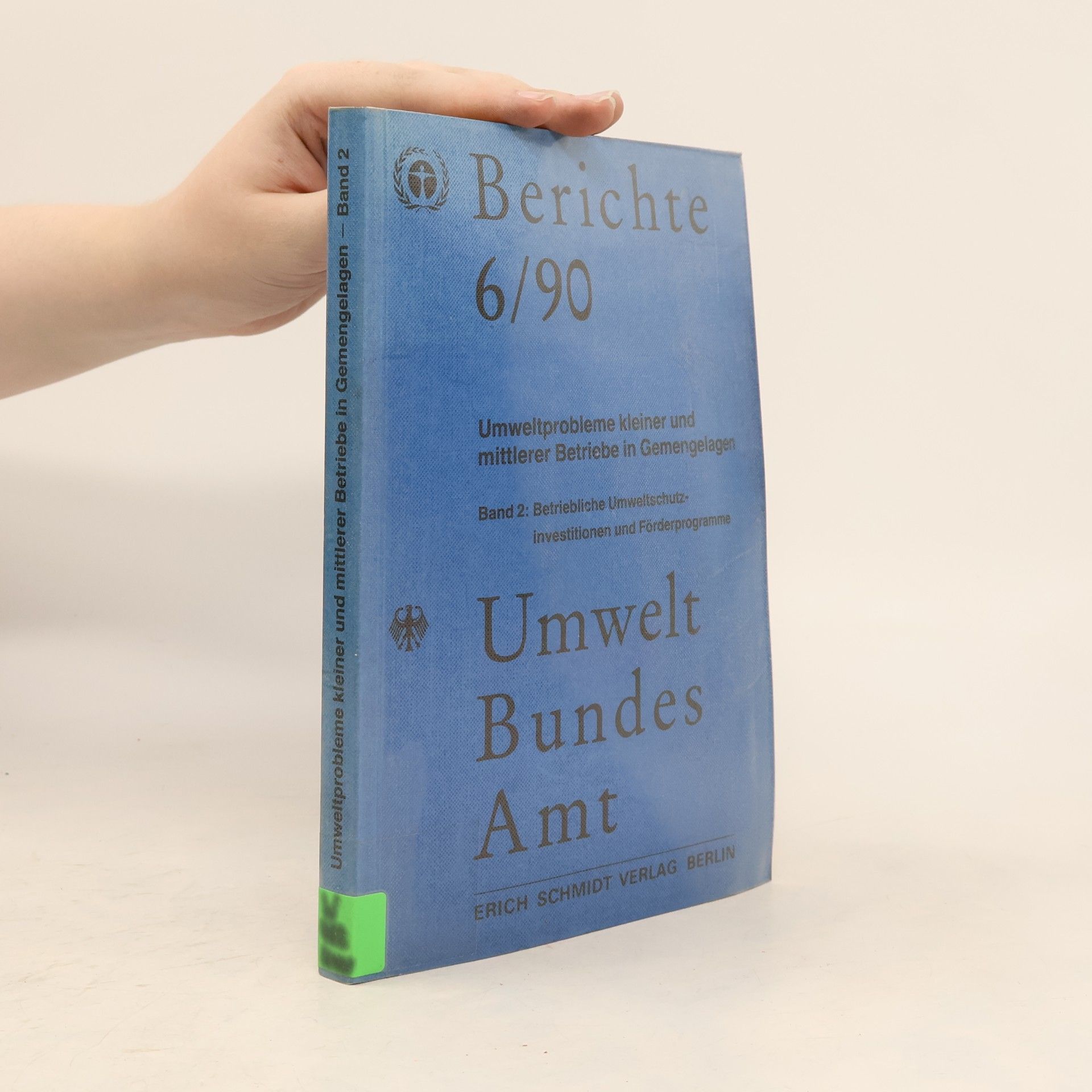 Umwelt Bundes Amt Umweltprobleme kleiner und mittlerer Betriebe in Gemengelagen